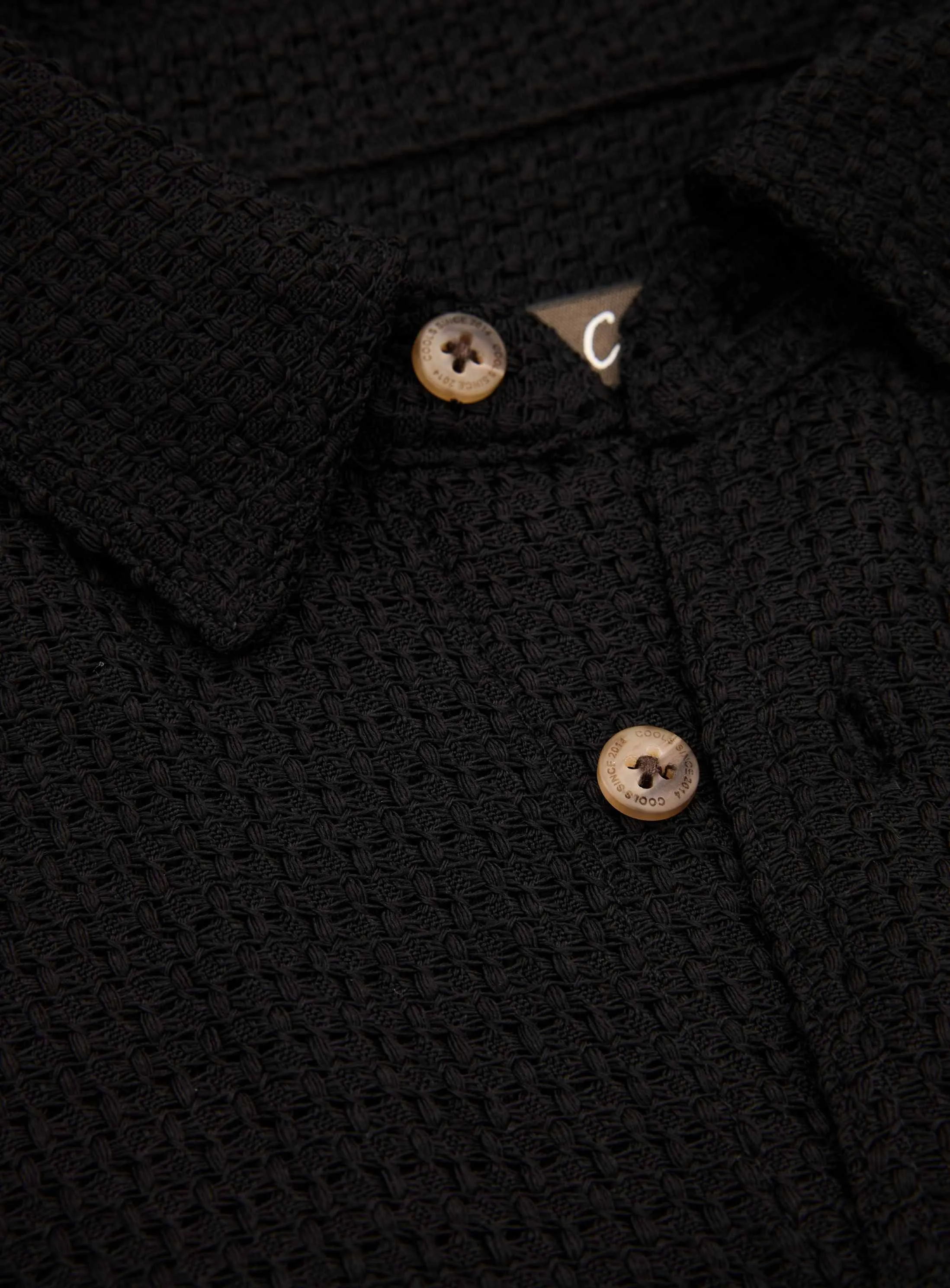 Homie Shirt Black Knit sold by Barney Cools product image thumbnail 4