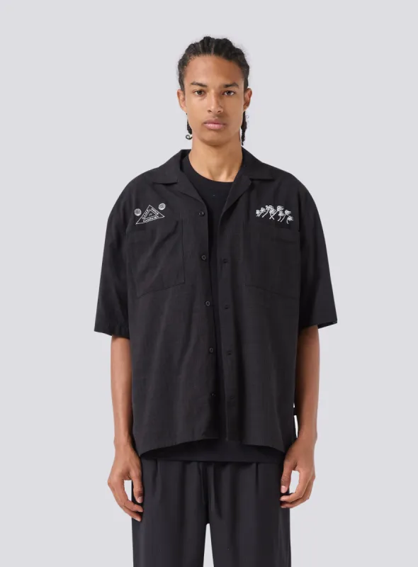 Boxy Shirt Black sold by Barney Cools