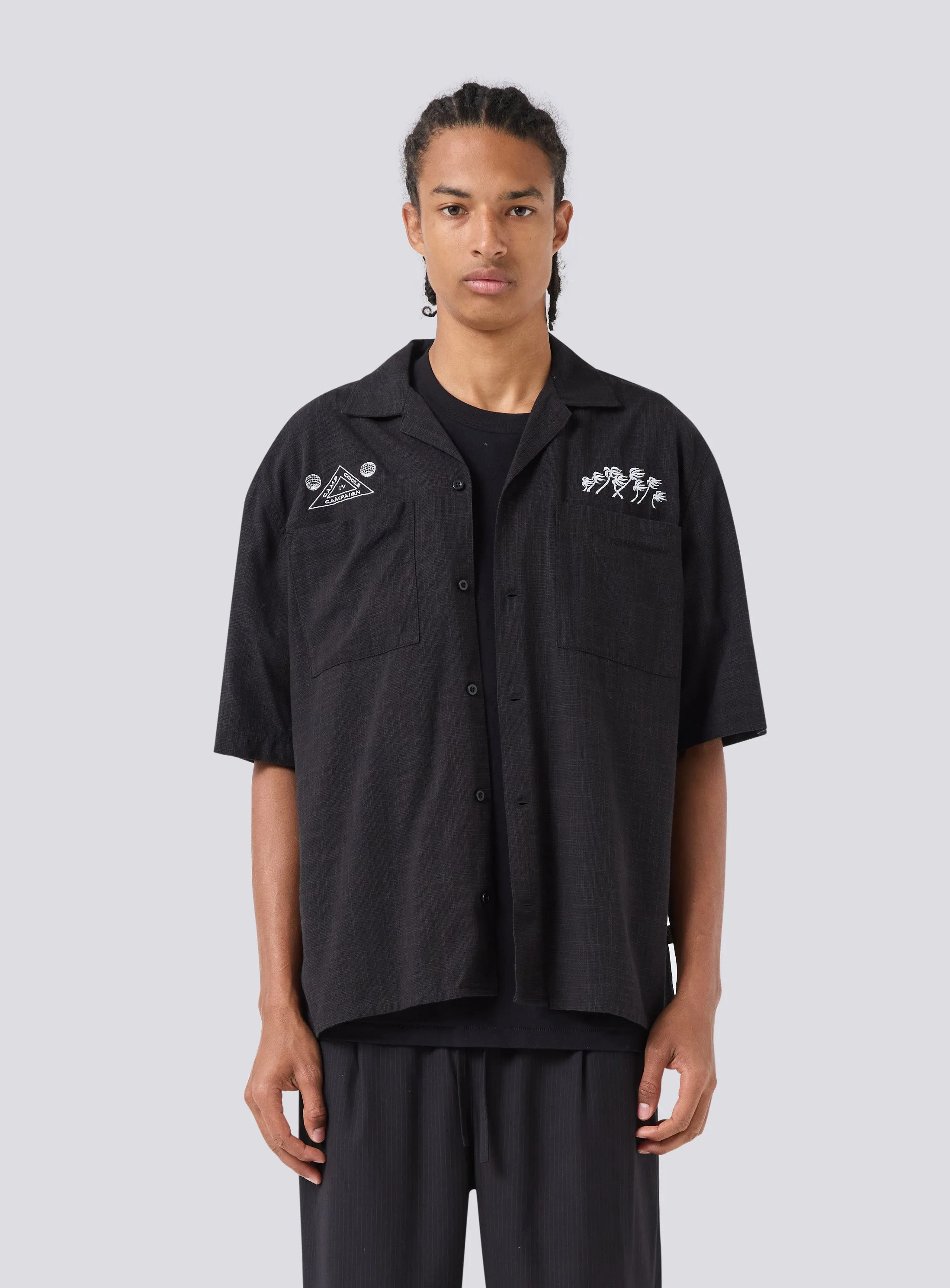 Boxy Shirt Black sold by Barney Cools