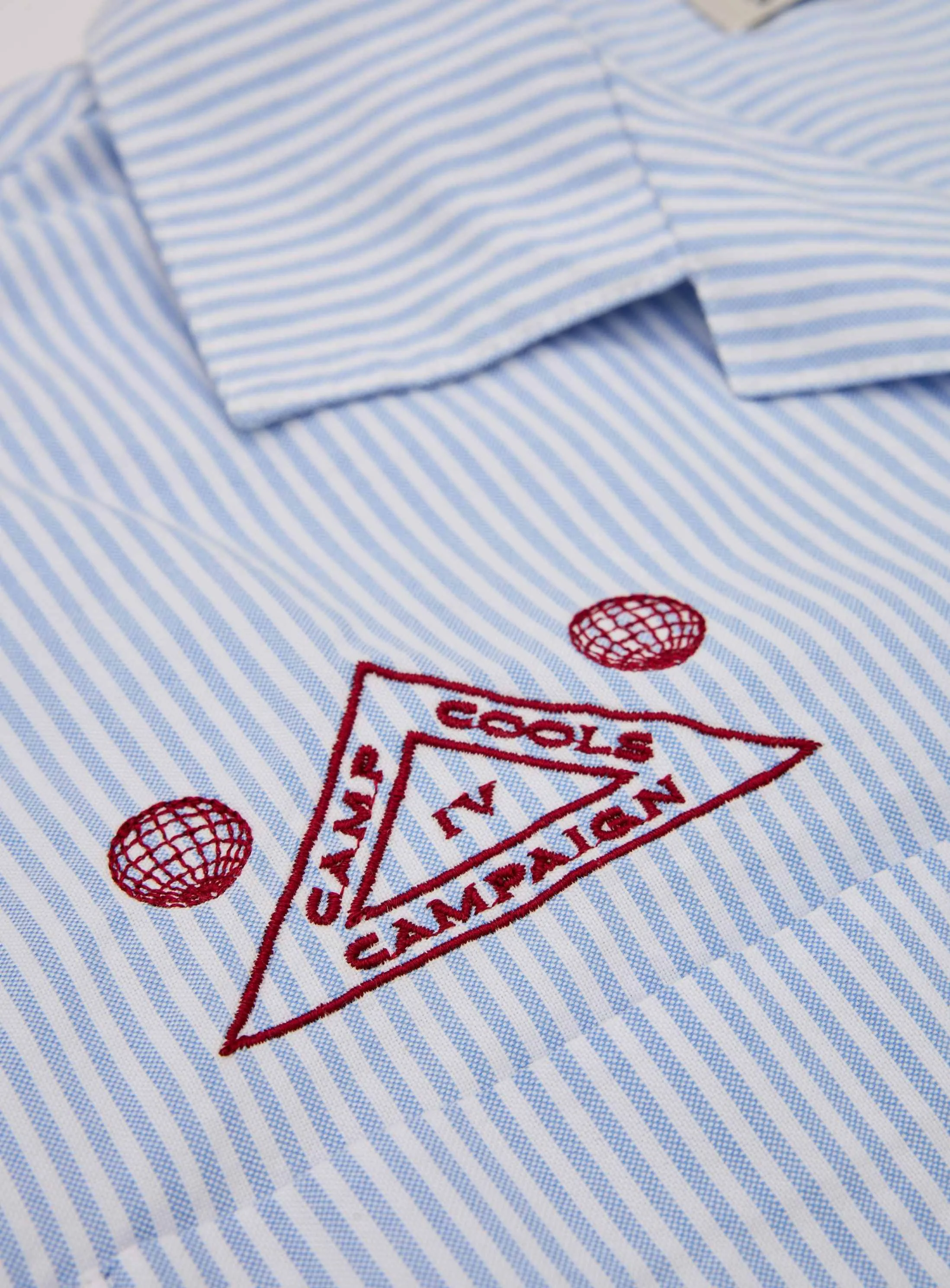 Boxy Shirt Blue Stripe sold by Barney Cools product image thumbnail 5