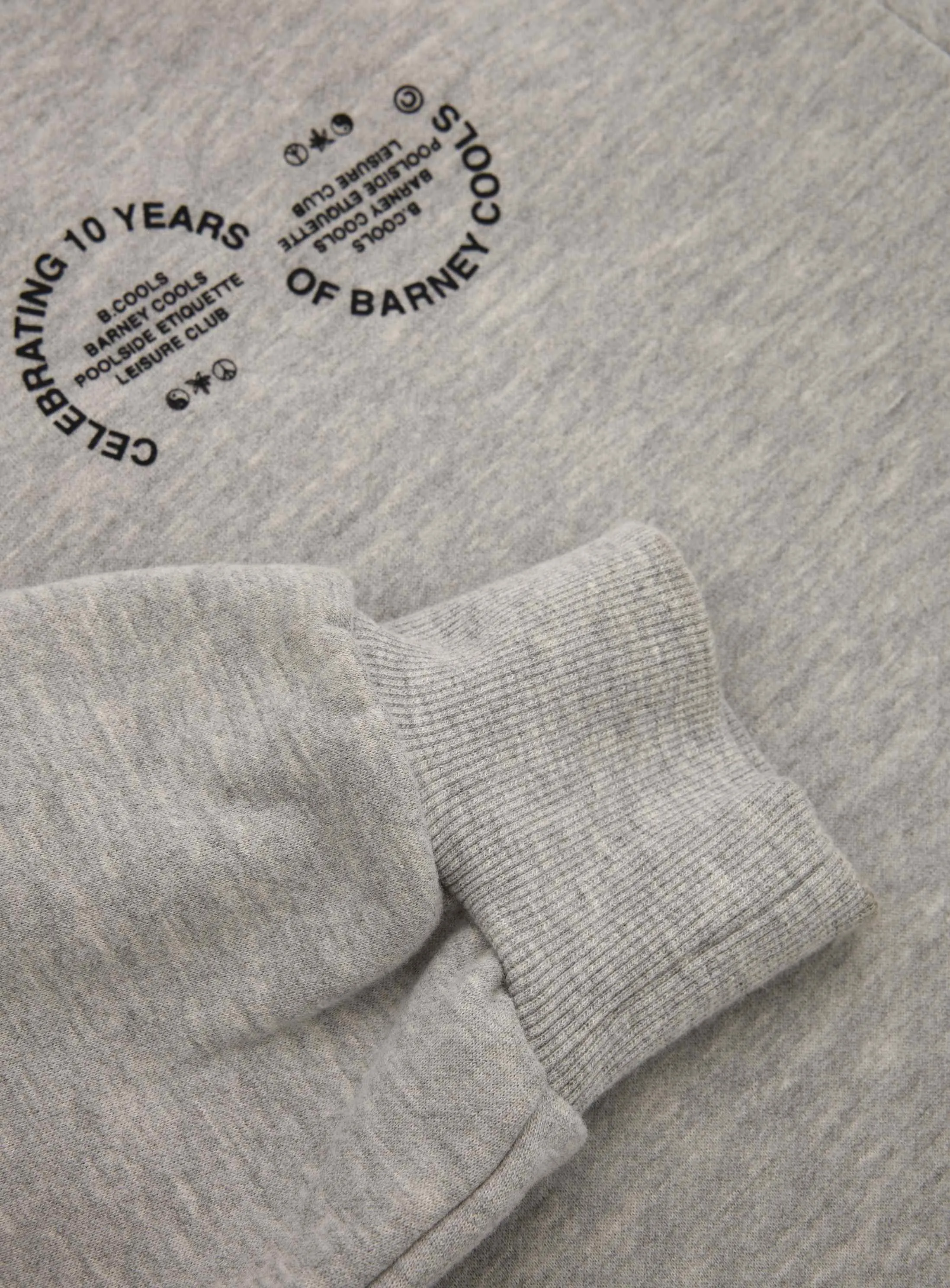10th Sweatshirt Grey Melange sold by Barney Cools product image thumbnail 5
