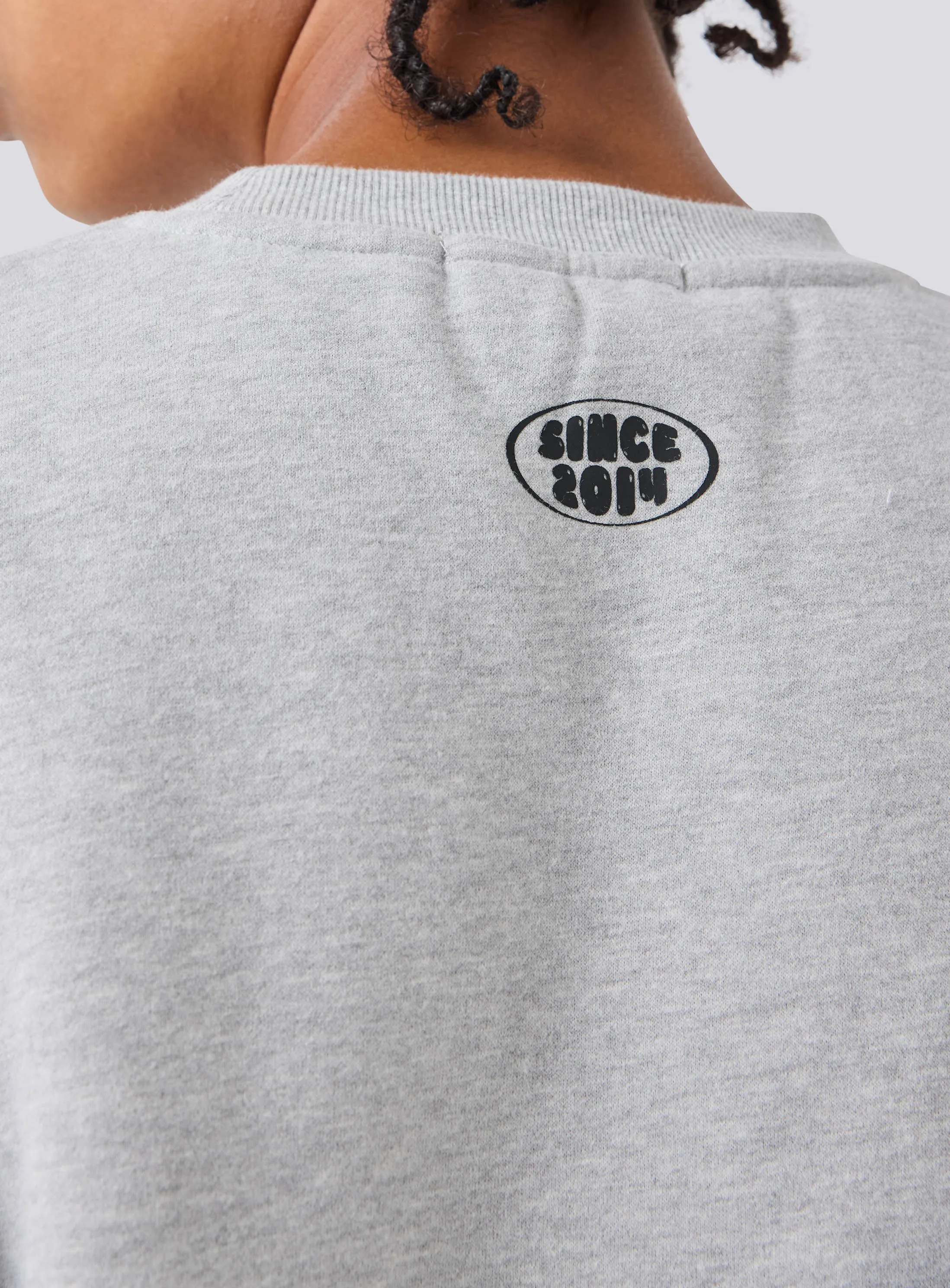 10th Sweatshirt Grey Melange sold by Barney Cools product image thumbnail 4