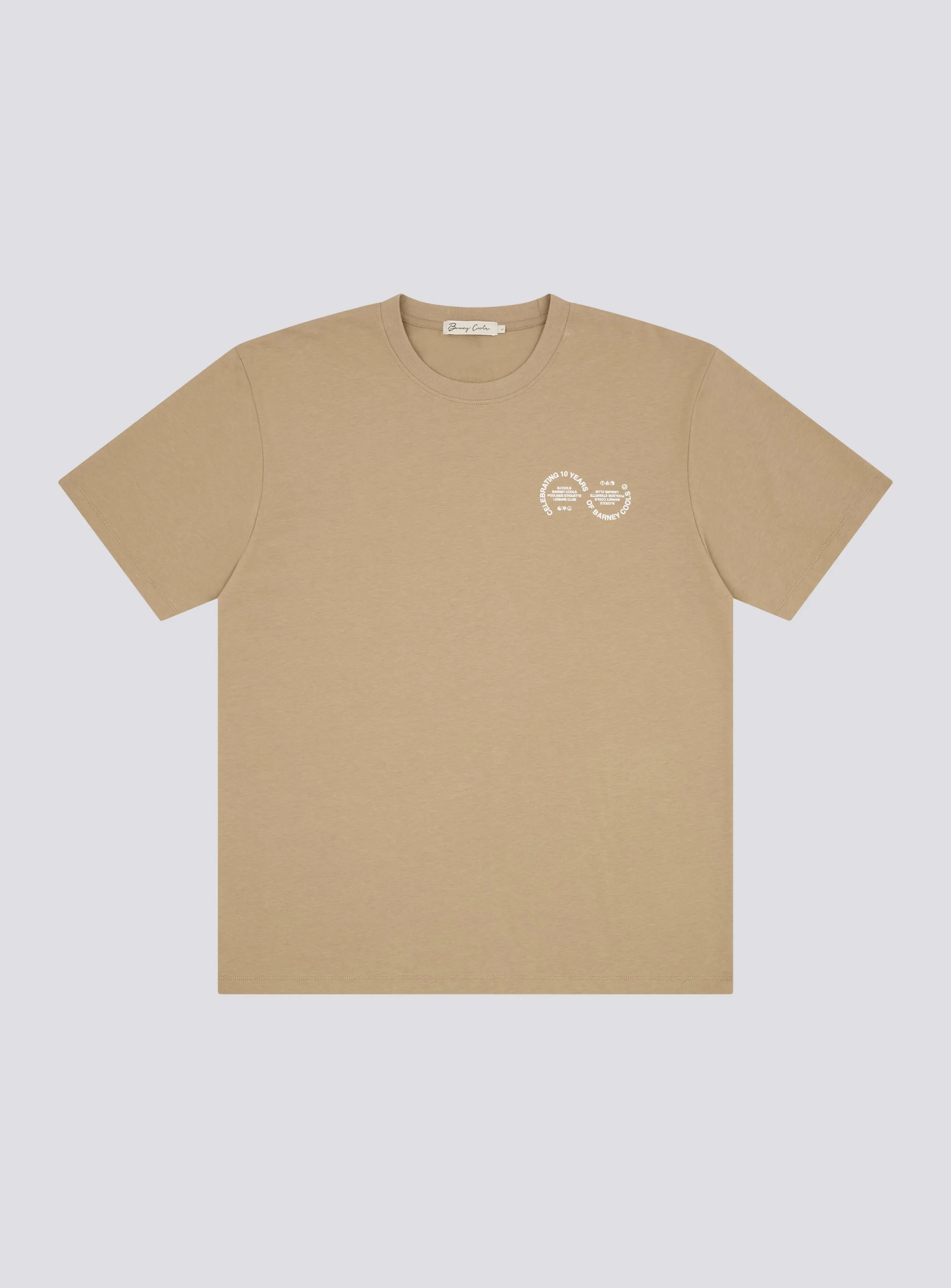10th Tee Beige sold by Barney Cools product image thumbnail 2