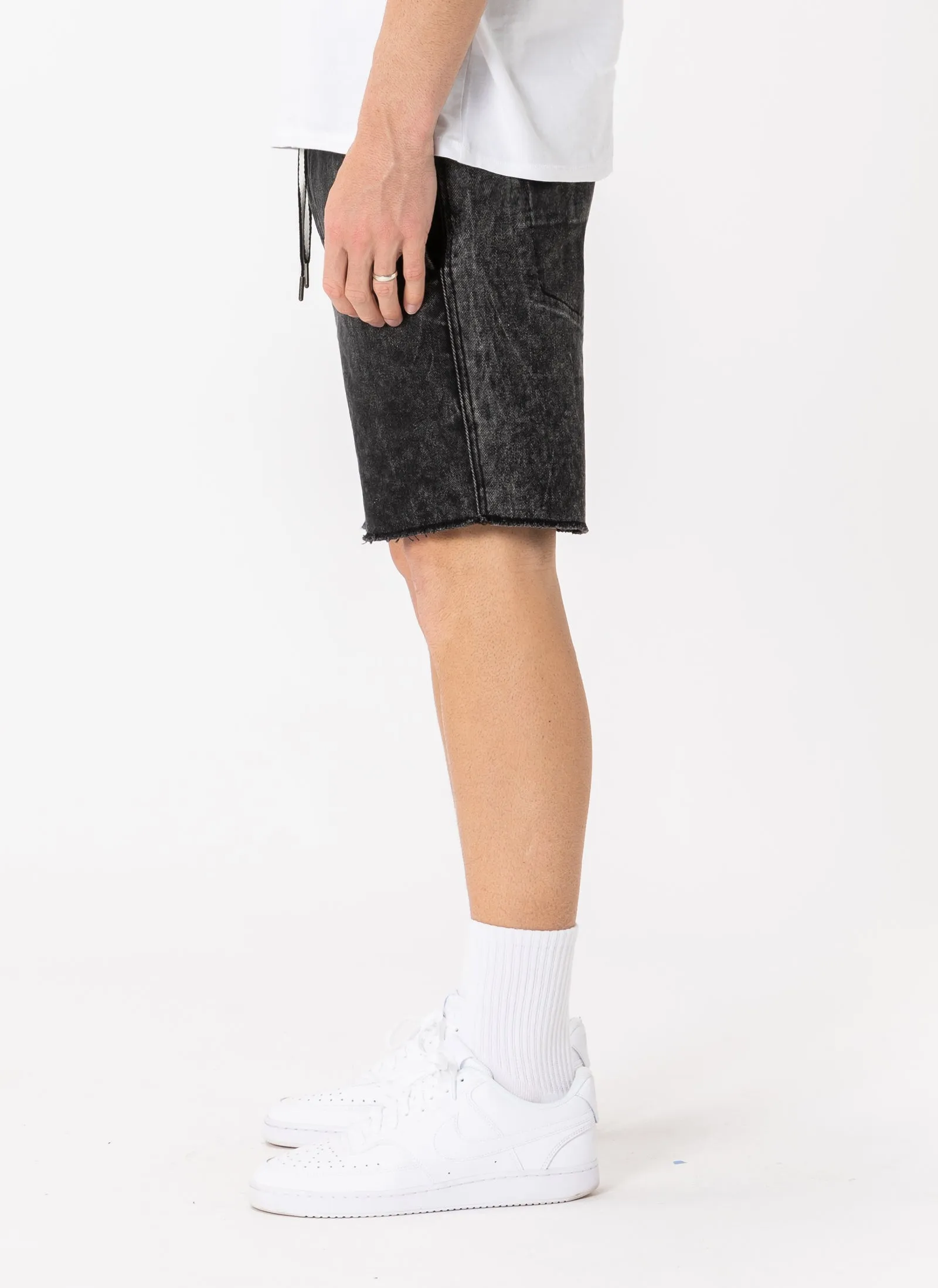 B.Relaxed Short Black Acid sold by Barney Cools product image thumbnail 4