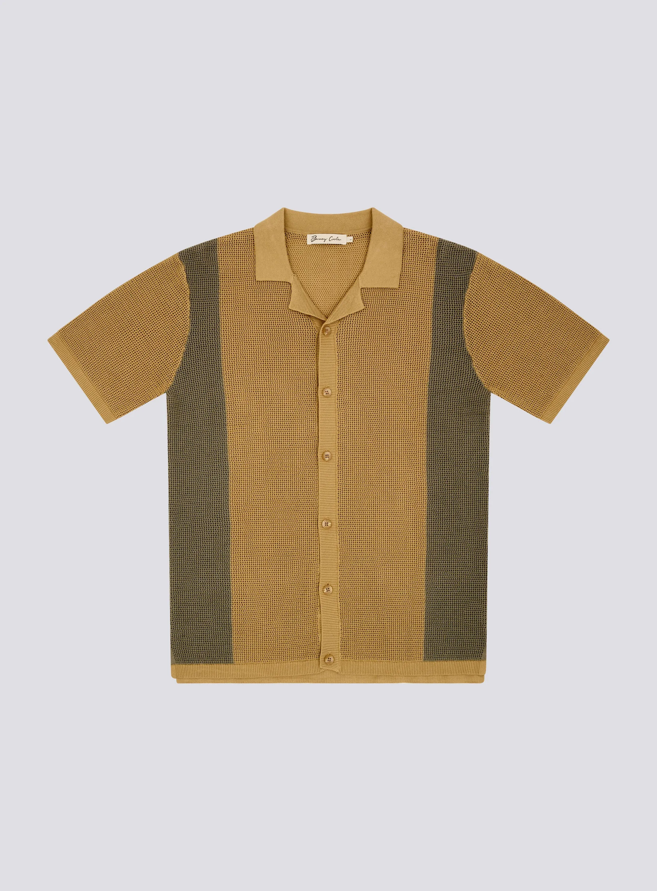 Knit Shirt Beige sold by Barney Cools product image thumbnail 2