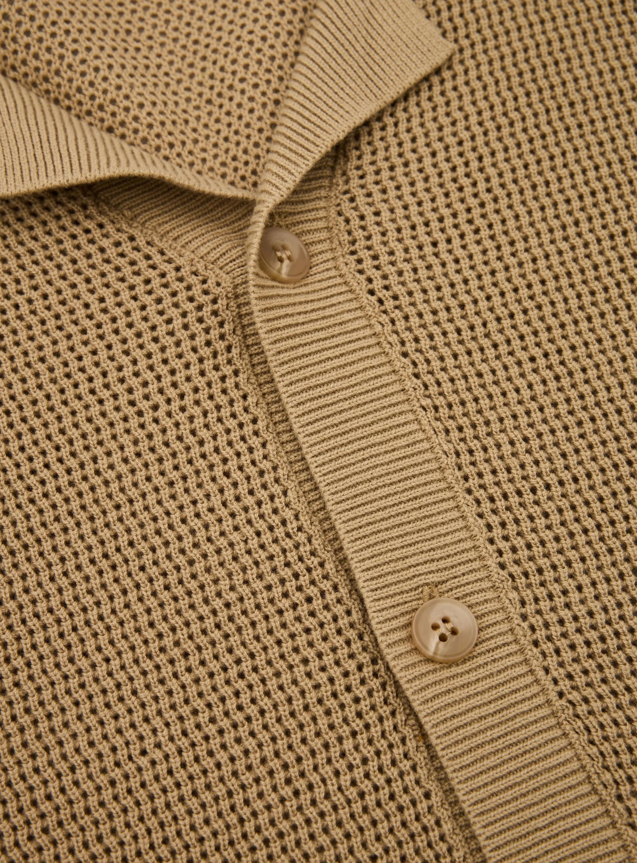 Knit Shirt Beige sold by Barney Cools product image thumbnail 5
