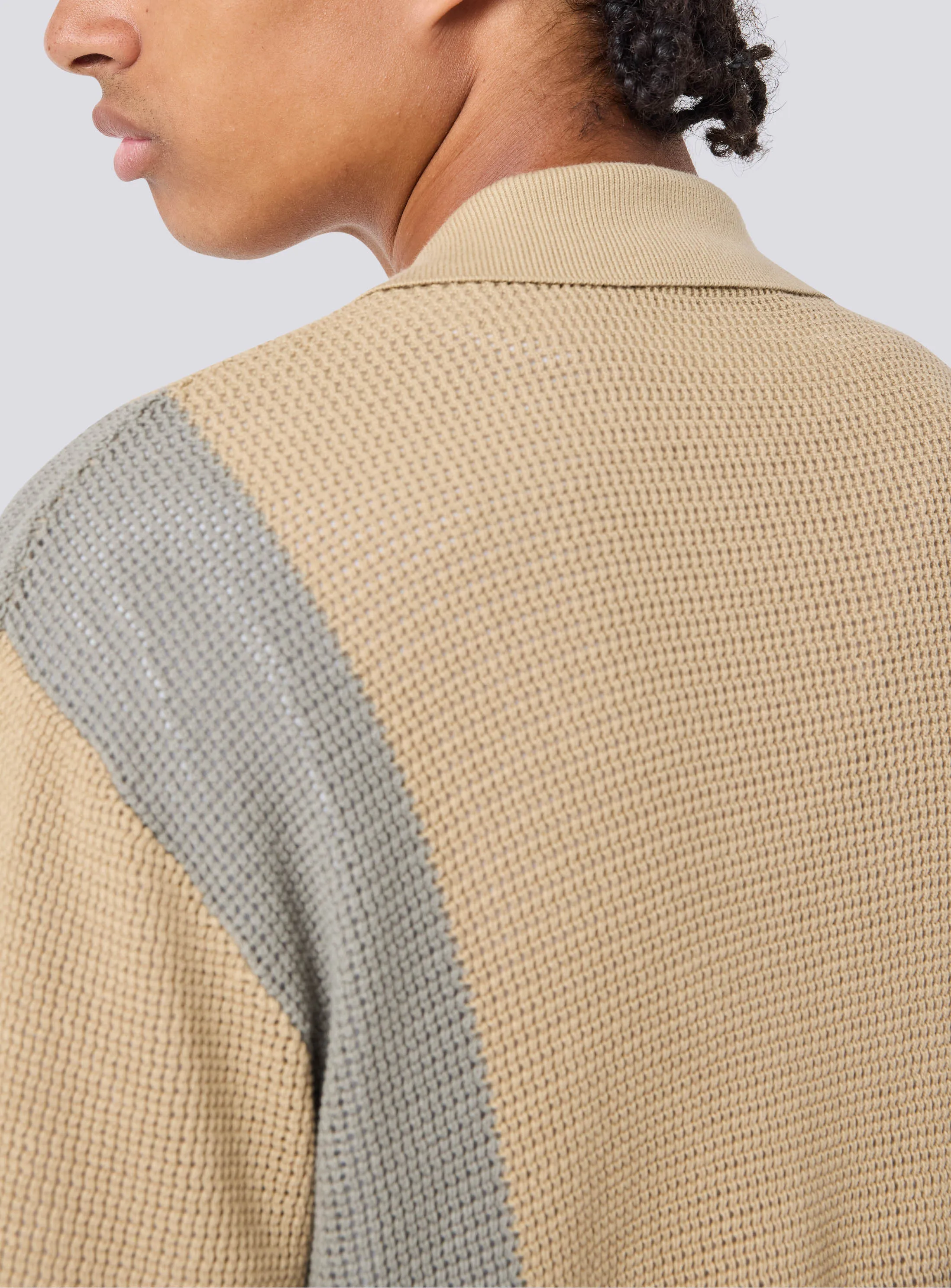 Knit Shirt Beige sold by Barney Cools product image thumbnail 4