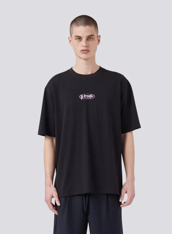 Montage Tee Black sold by Barney Cools