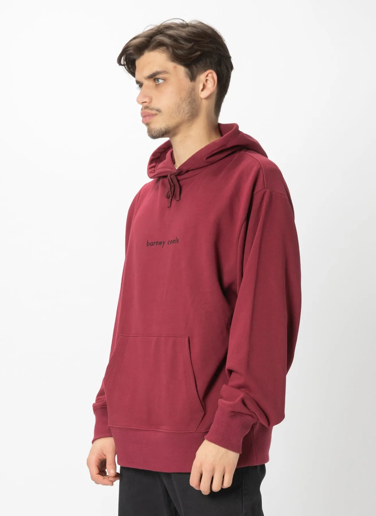 Barney Cools Hood Embro Sweatshirt Oxblood sold by Barney Cools product image thumbnail 5