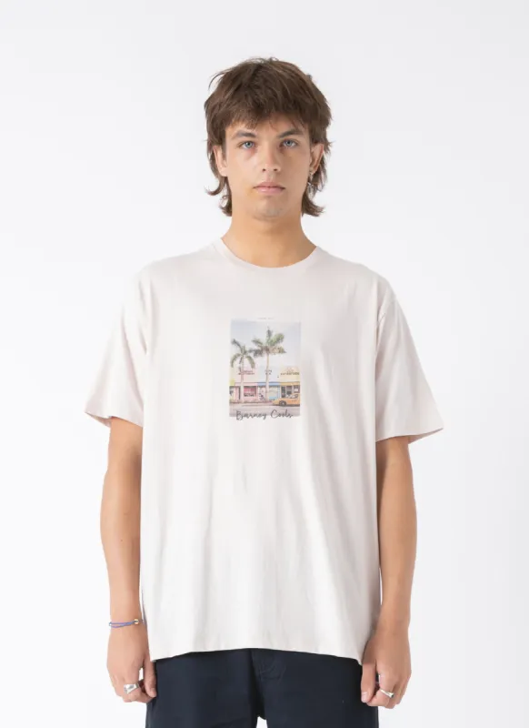 Postcard Tee Cashew sold by Barney Cools