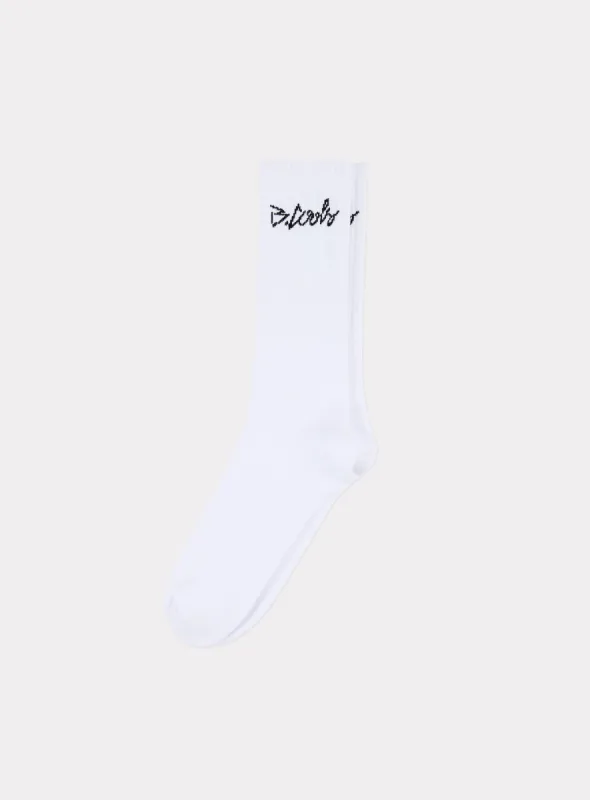 YC Sock White sold by Barney Cools