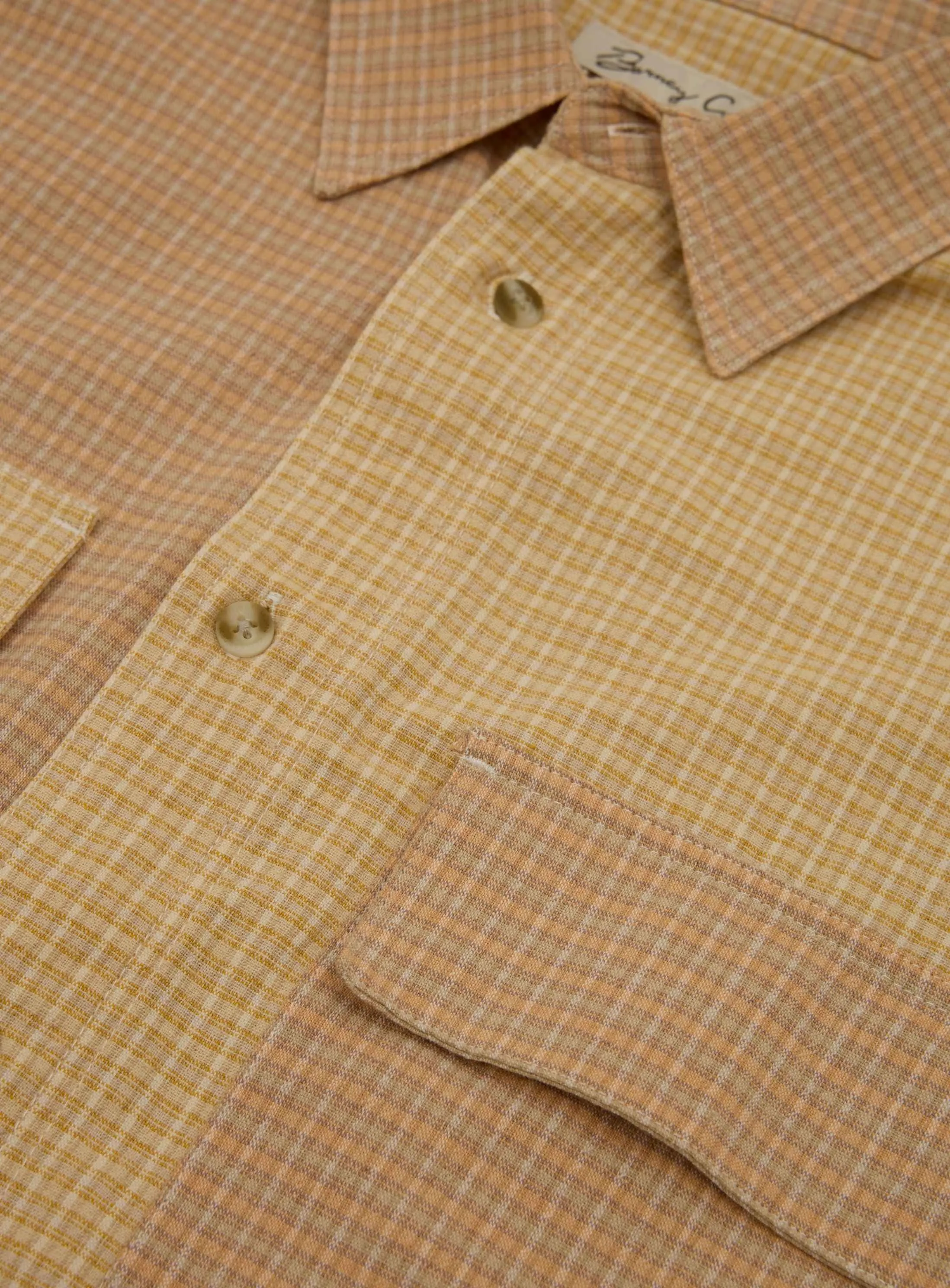 Homie Shirt Sand Plaid sold by Barney Cools product image thumbnail 4