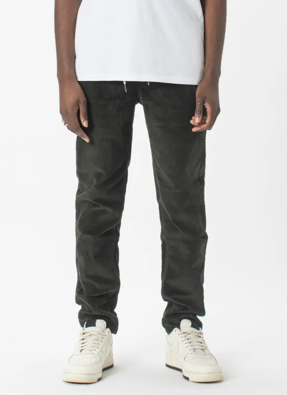 B.Slim Elastic Chino Forest Cord sold by Barney Cools