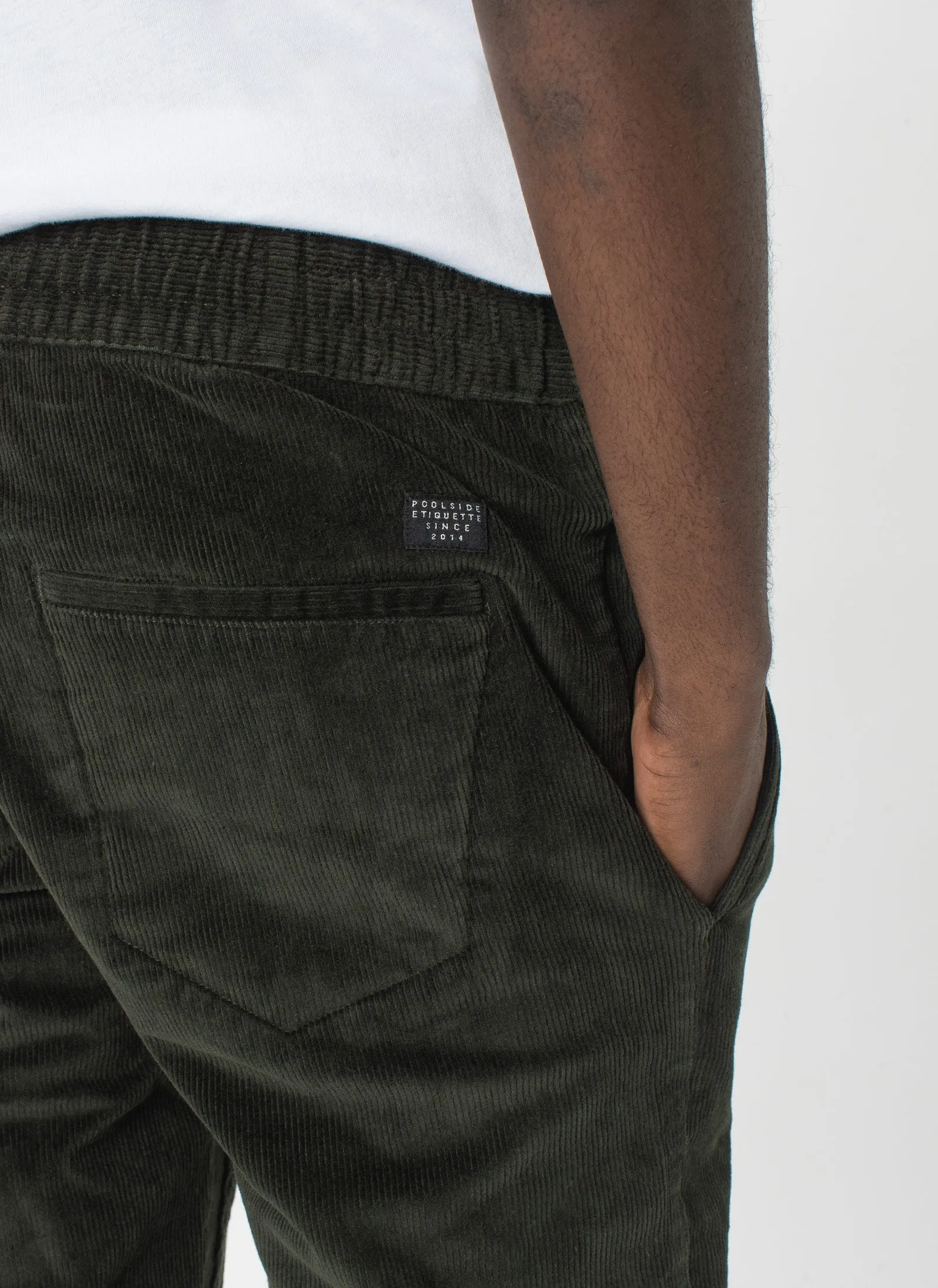 B.Slim Elastic Chino Forest Cord sold by Barney Cools product image thumbnail 3