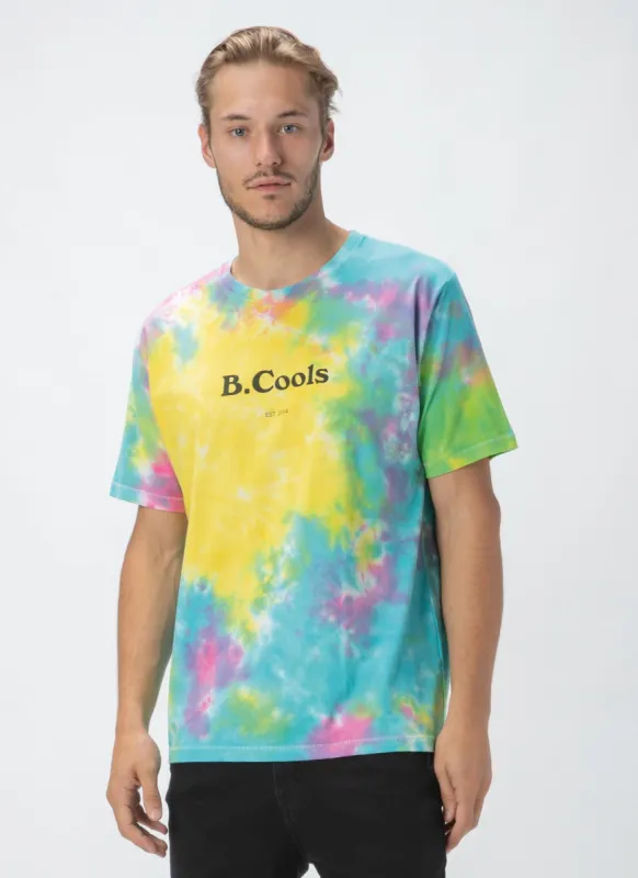 B.Cools Embro Tee Psychedelic Tie Dye sold by Barney Cools