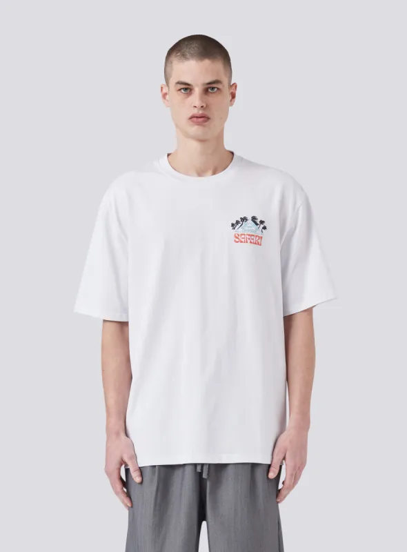 Safari Tee White sold by Barney Cools