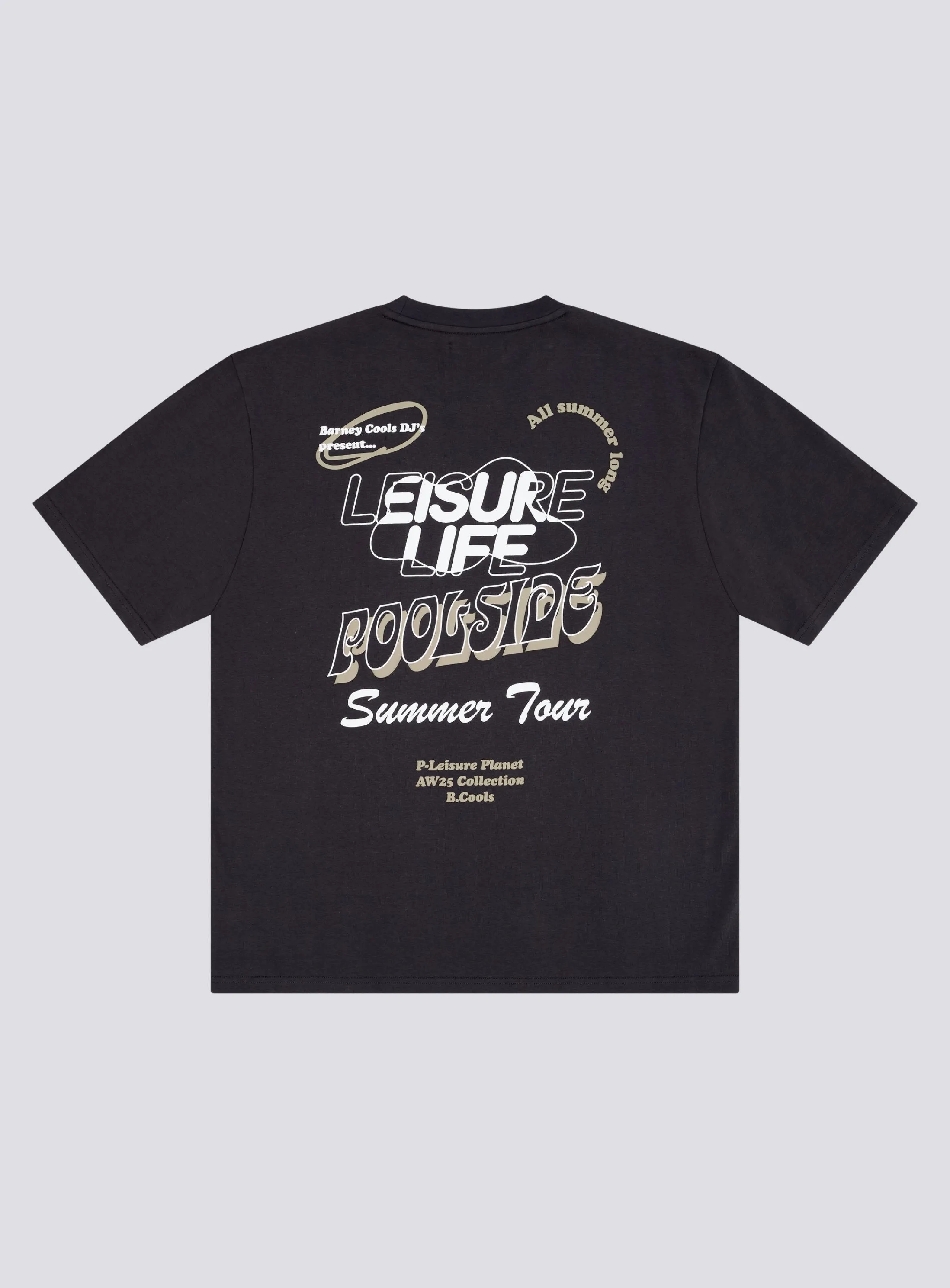 Tour Tee Pigment Black sold by Barney Cools product image thumbnail 3