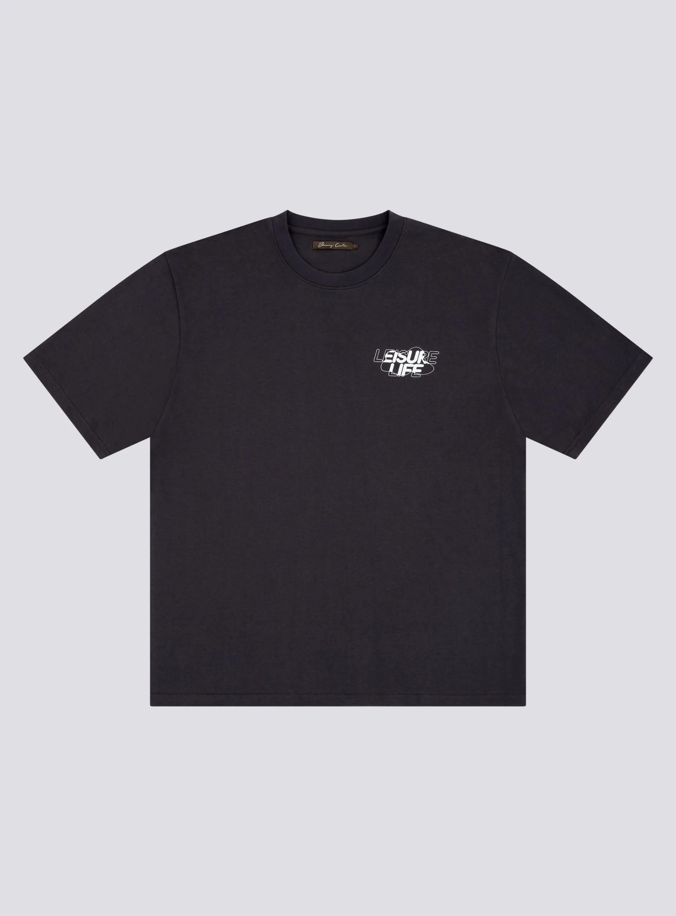 Tour Tee Pigment Black sold by Barney Cools