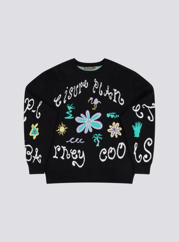 Planet Knit Black sold by Barney Cools