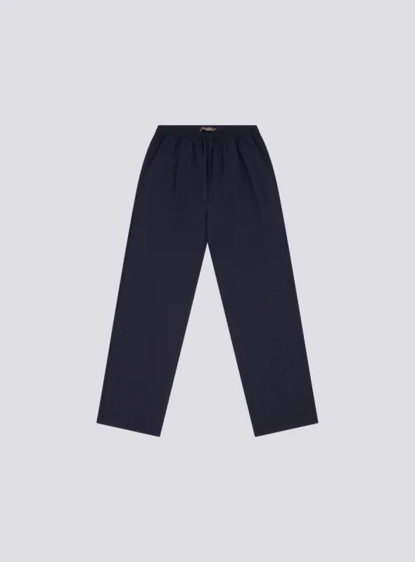 Boxy Suit Pant Slate Stripe sold by Barney Cools