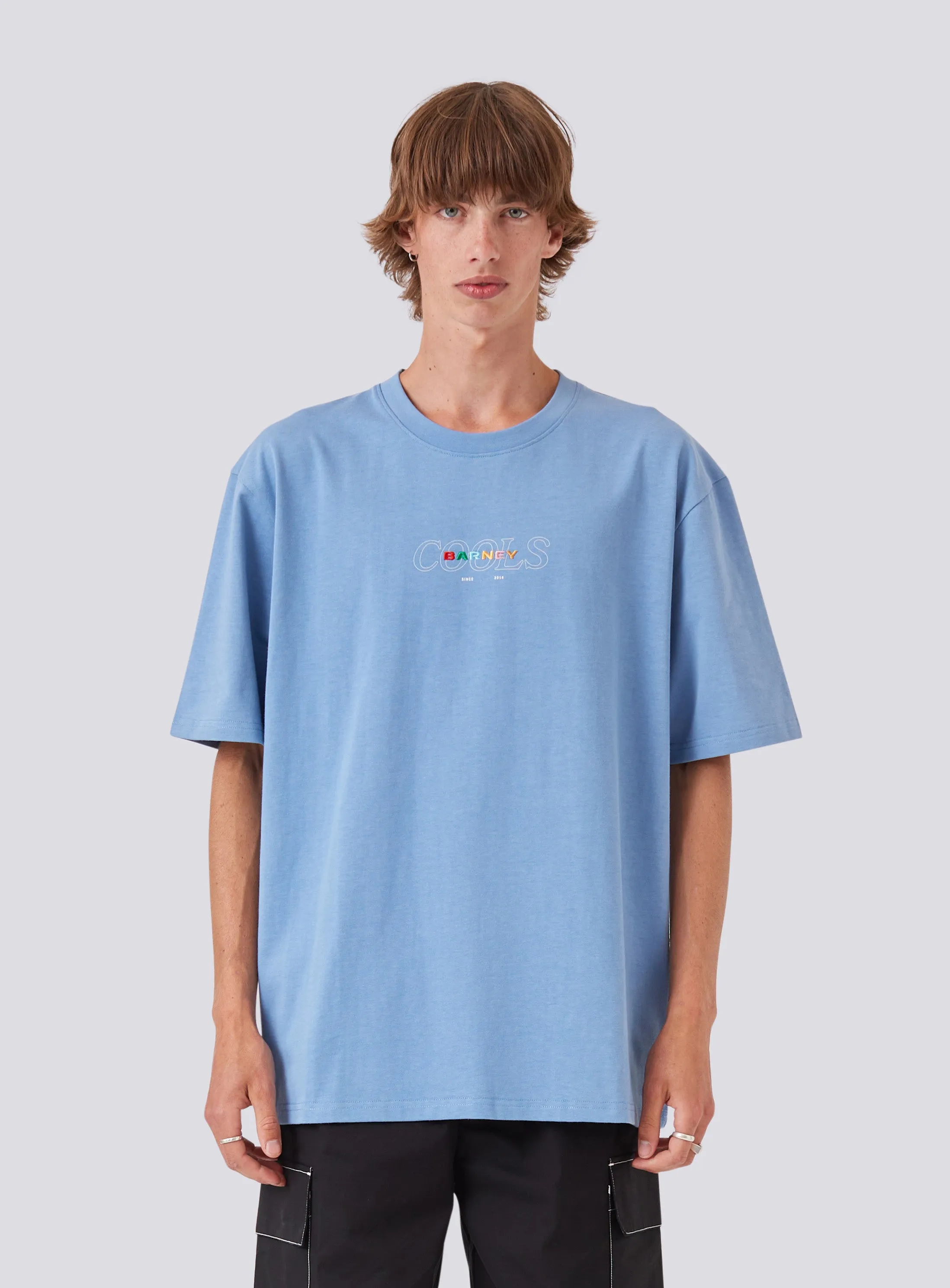 BRNY Tee Washed Blue sold by Barney Cools product image thumbnail 2