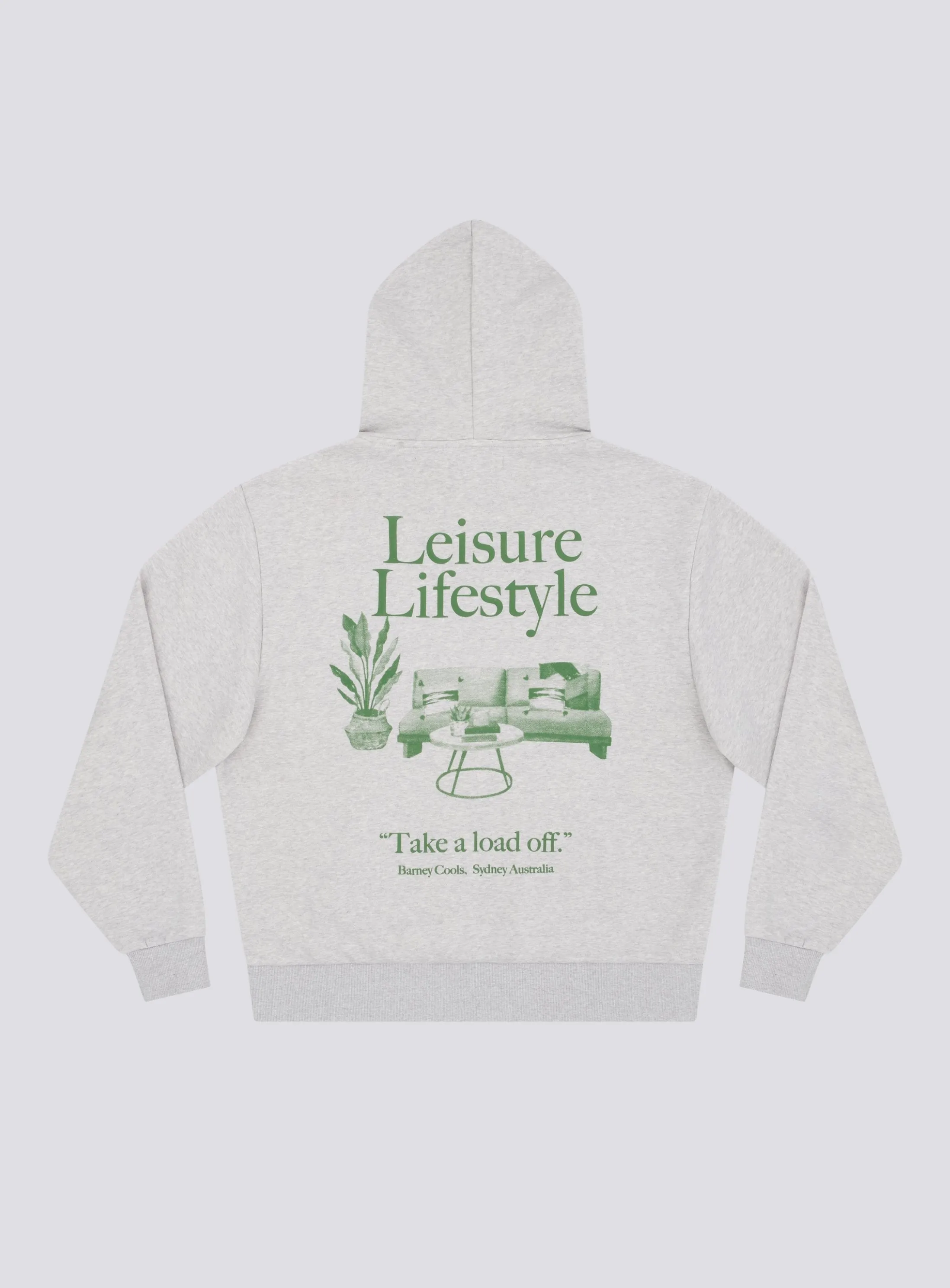 Life Hood Grey Melange sold by Barney Cools product image thumbnail 2