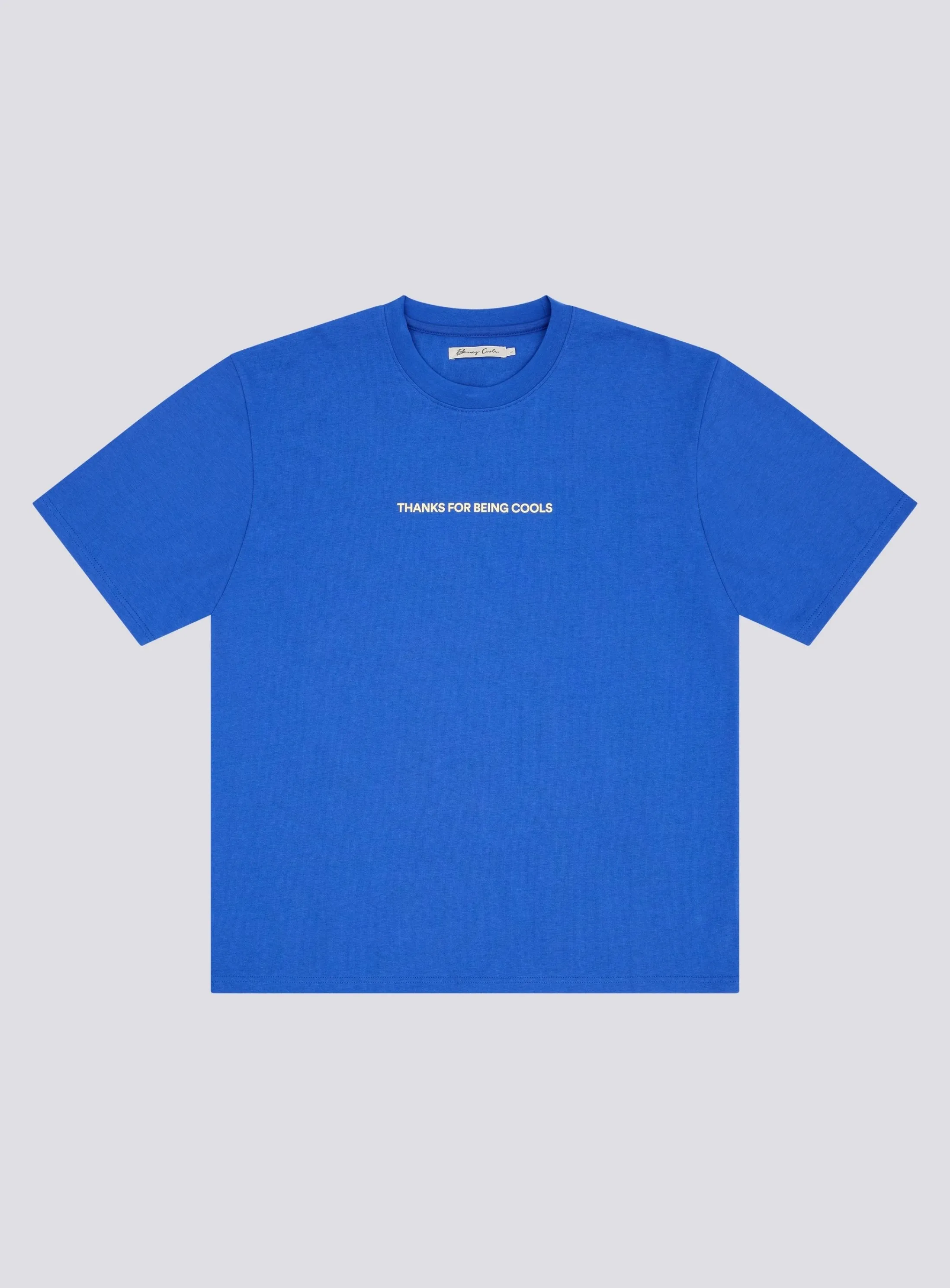 Thanks Tee Cyber Blue sold by Barney Cools