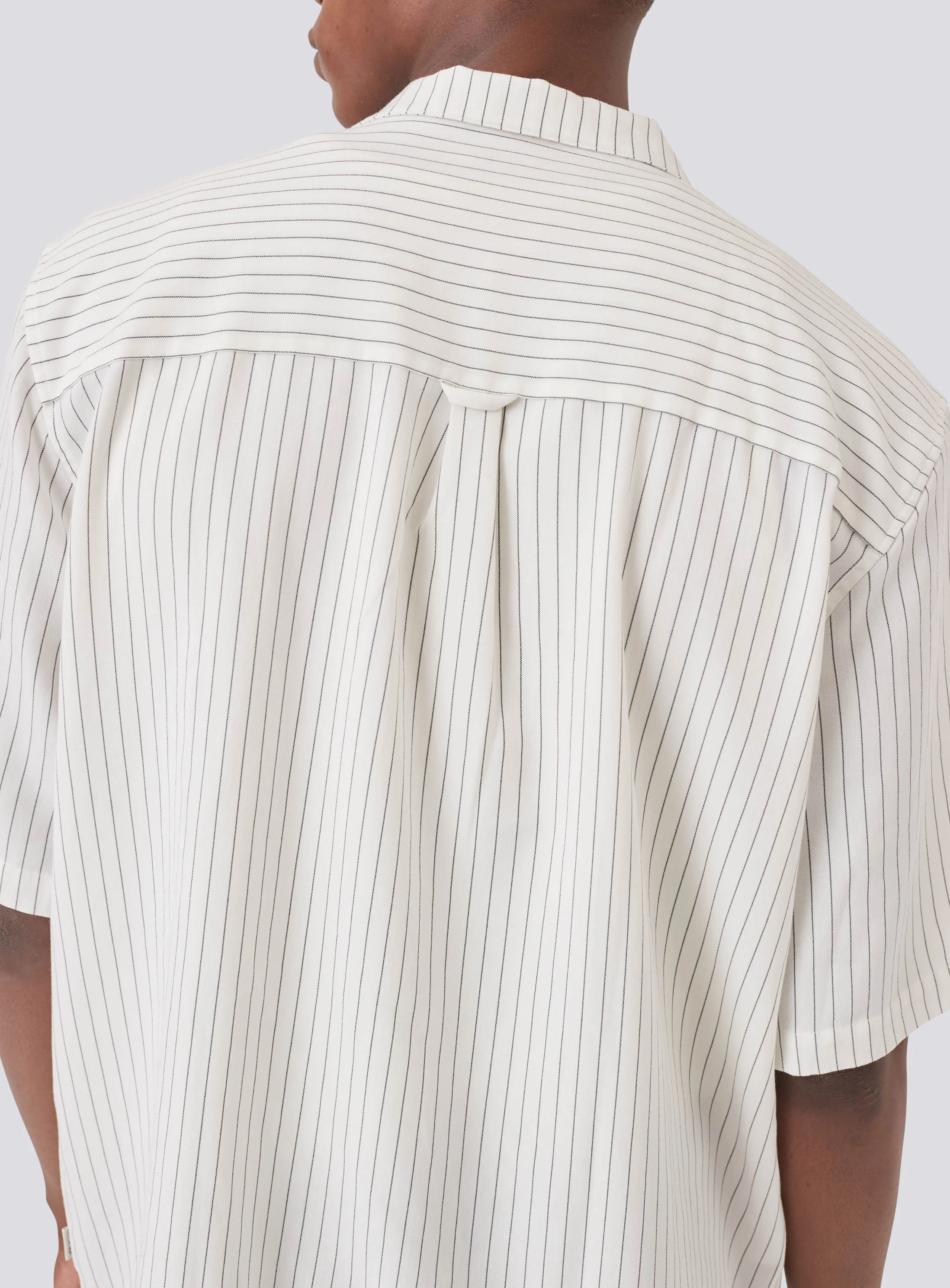 Boxy Shirt White Stripe sold by Barney Cools product image thumbnail 4