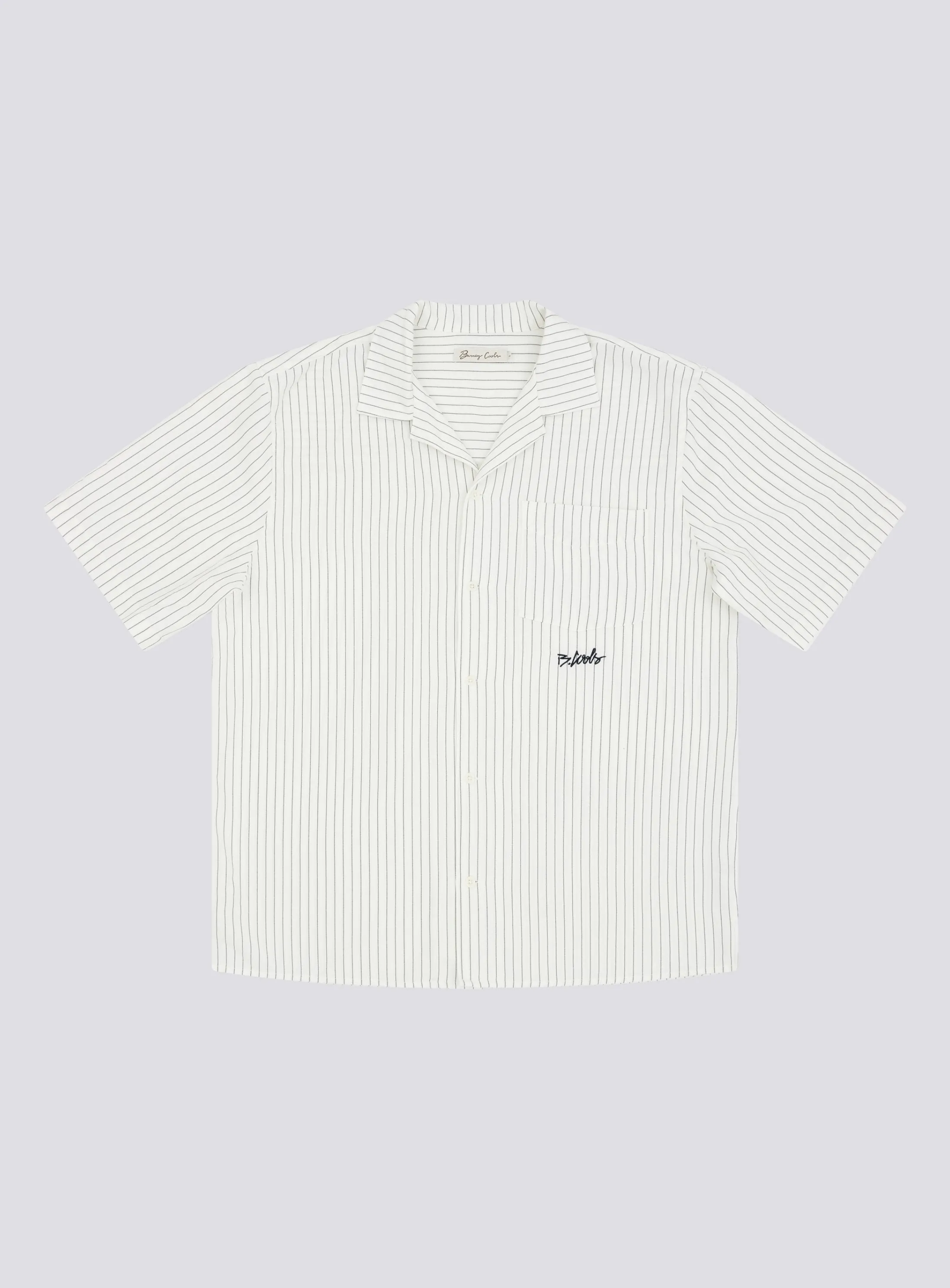 Boxy Shirt White Stripe sold by Barney Cools