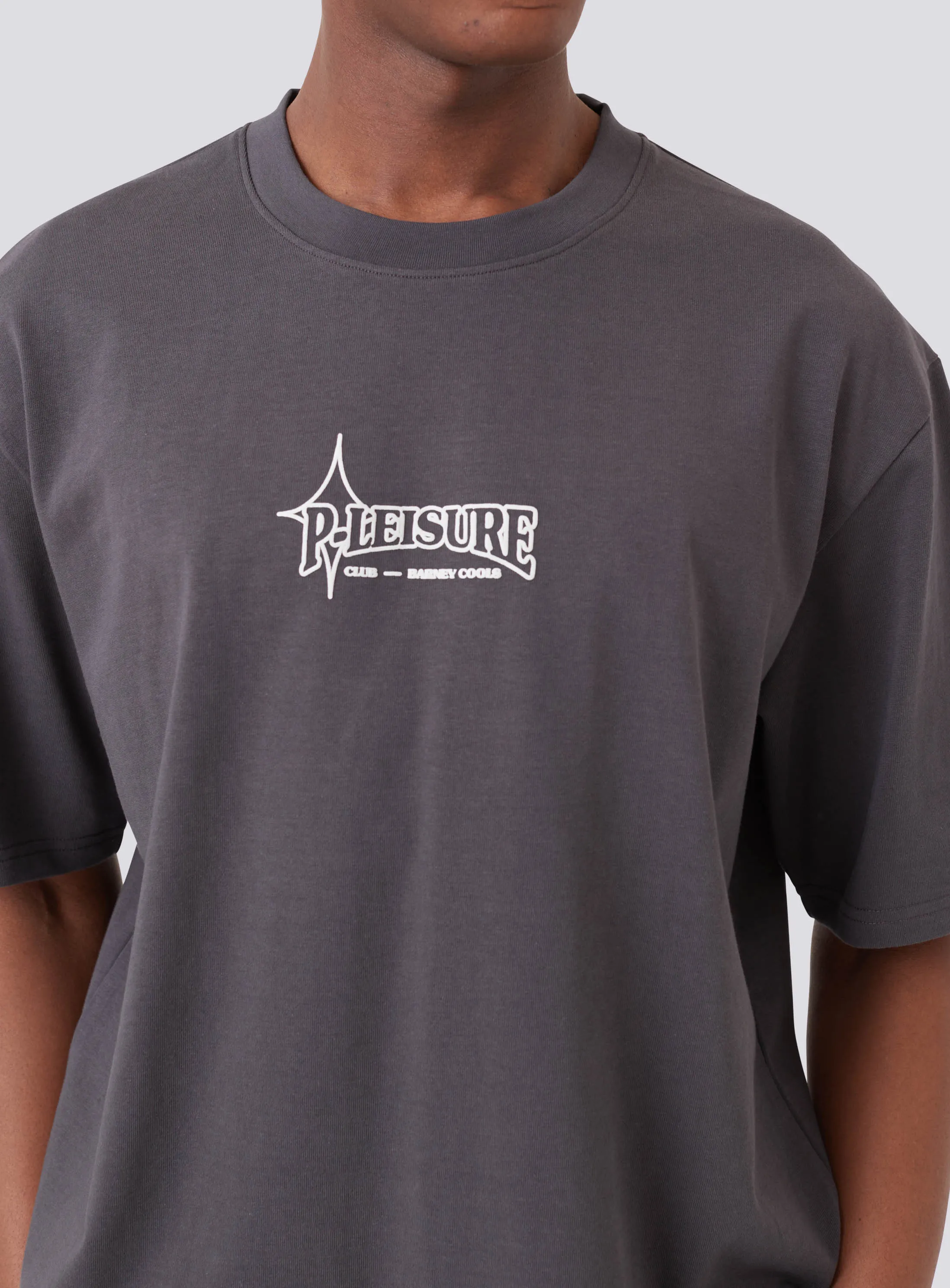 Club Tee Pigment Black sold by Barney Cools product image thumbnail 4