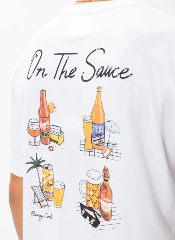 Sauce Tee White sold by Barney Cools