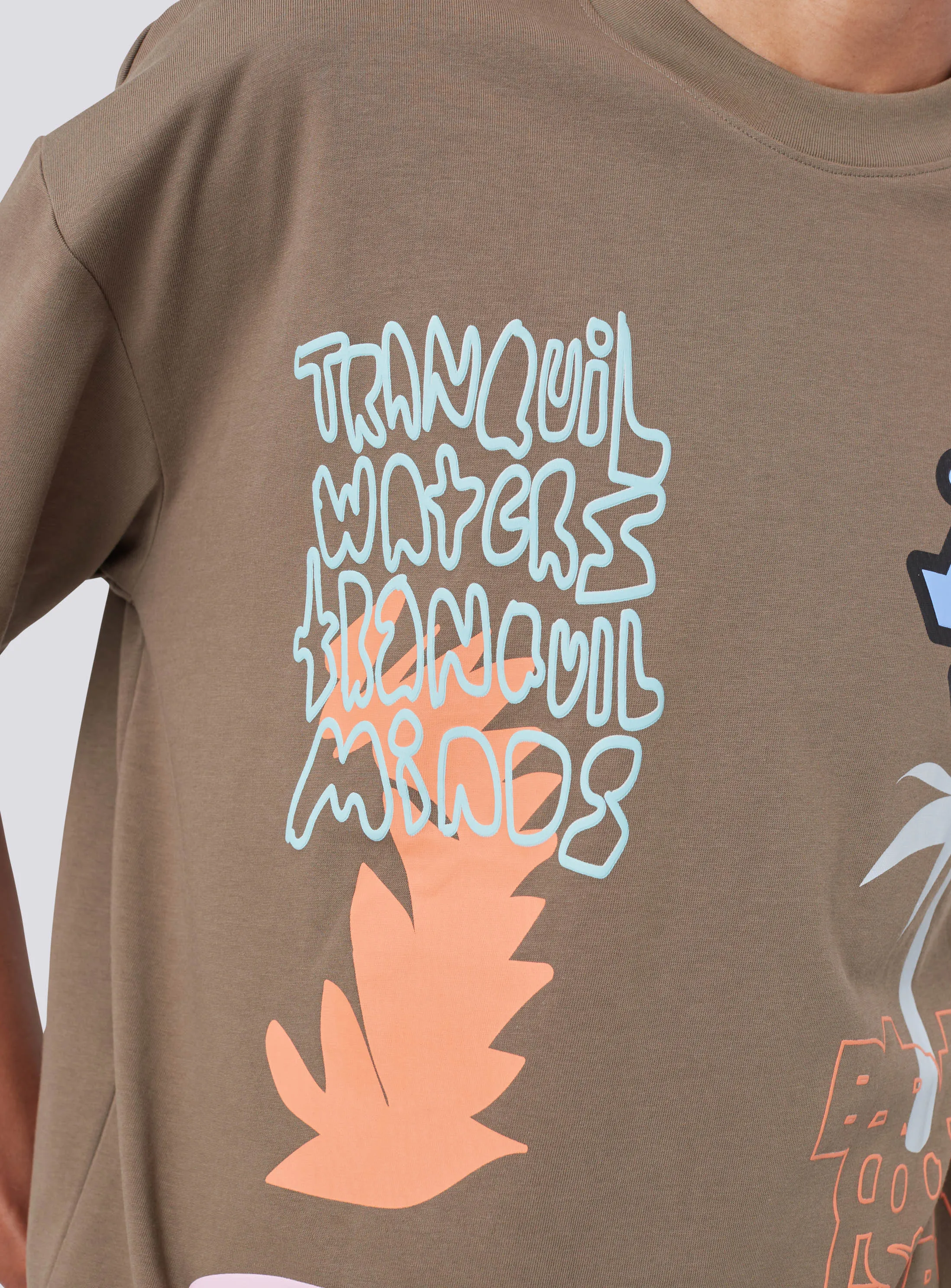 Stacked Tee Earth sold by Barney Cools product image thumbnail 5