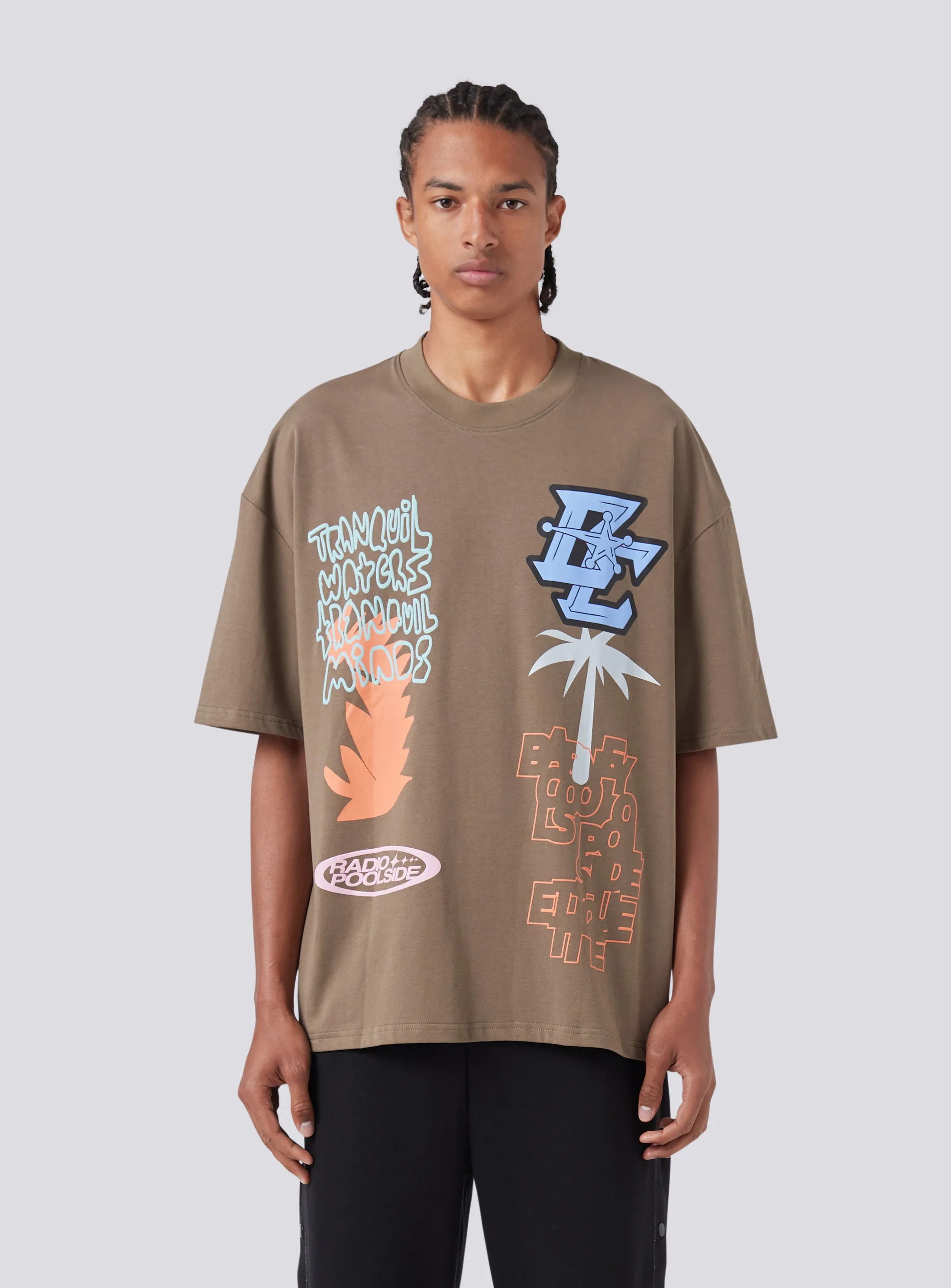 Stacked Tee Earth sold by Barney Cools product image thumbnail 2