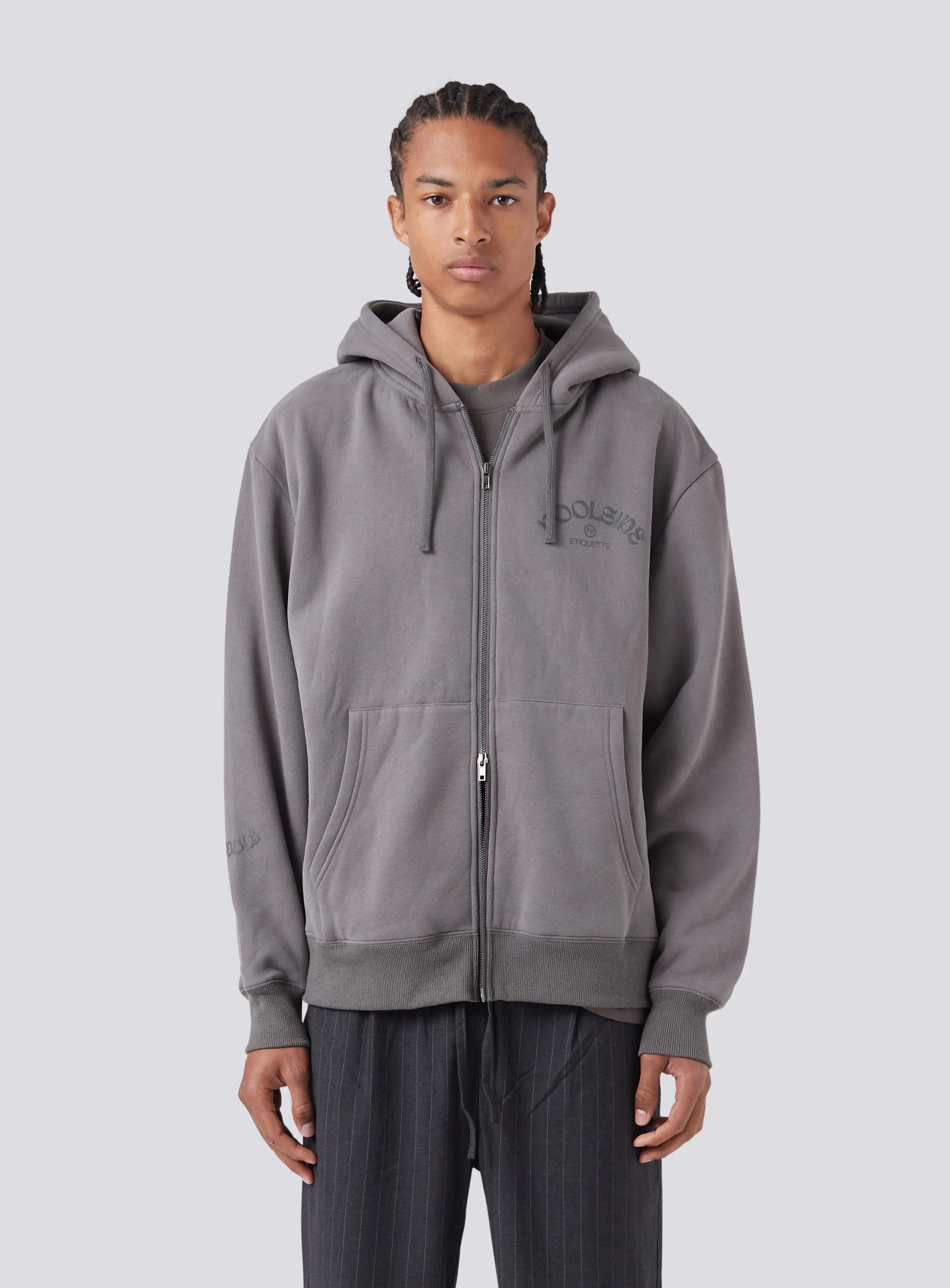Better Zip Hood Ash Grey sold by Barney Cools product image thumbnail 2
