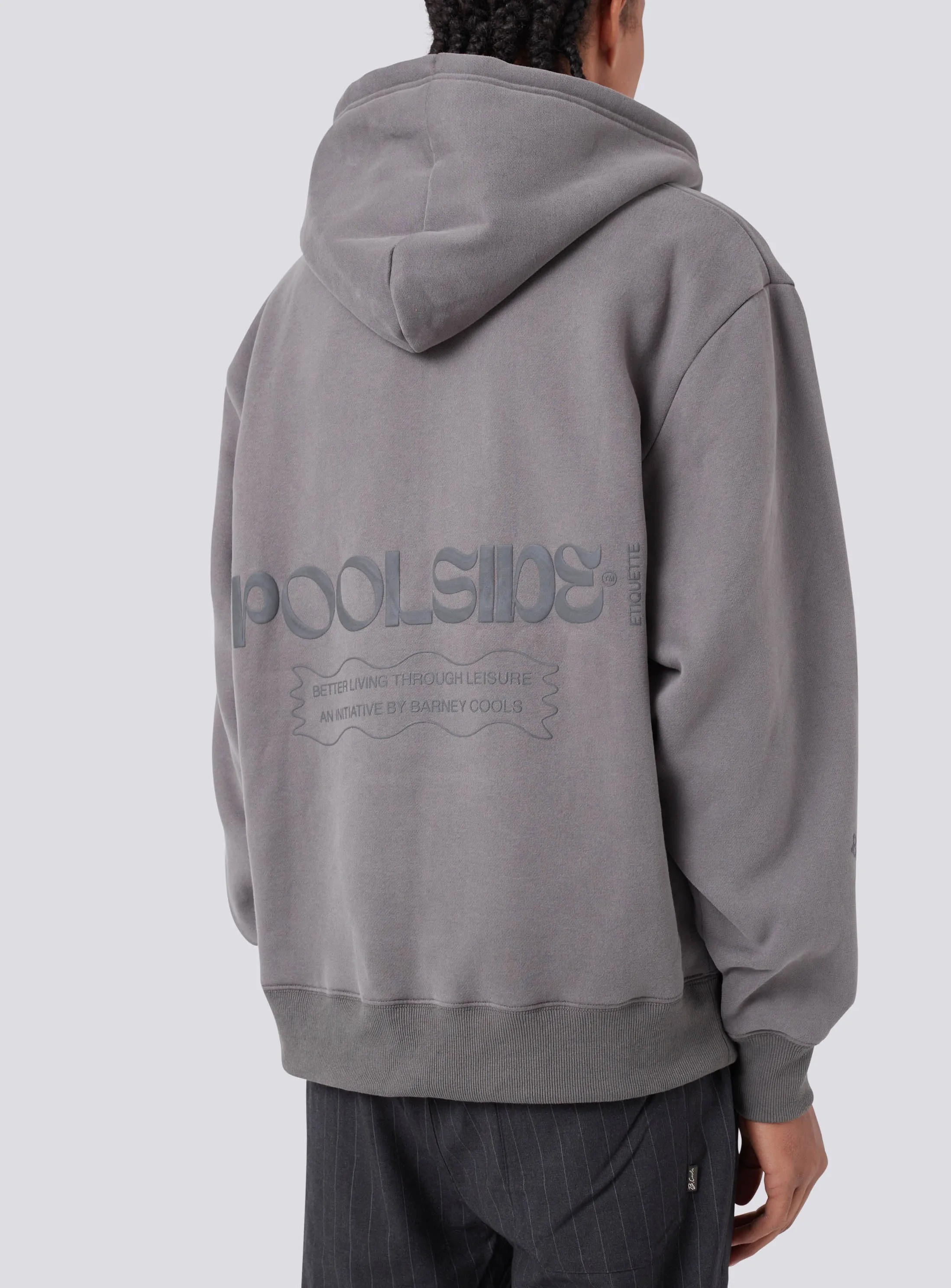 Better Zip Hood Ash Grey sold by Barney Cools product image thumbnail 5