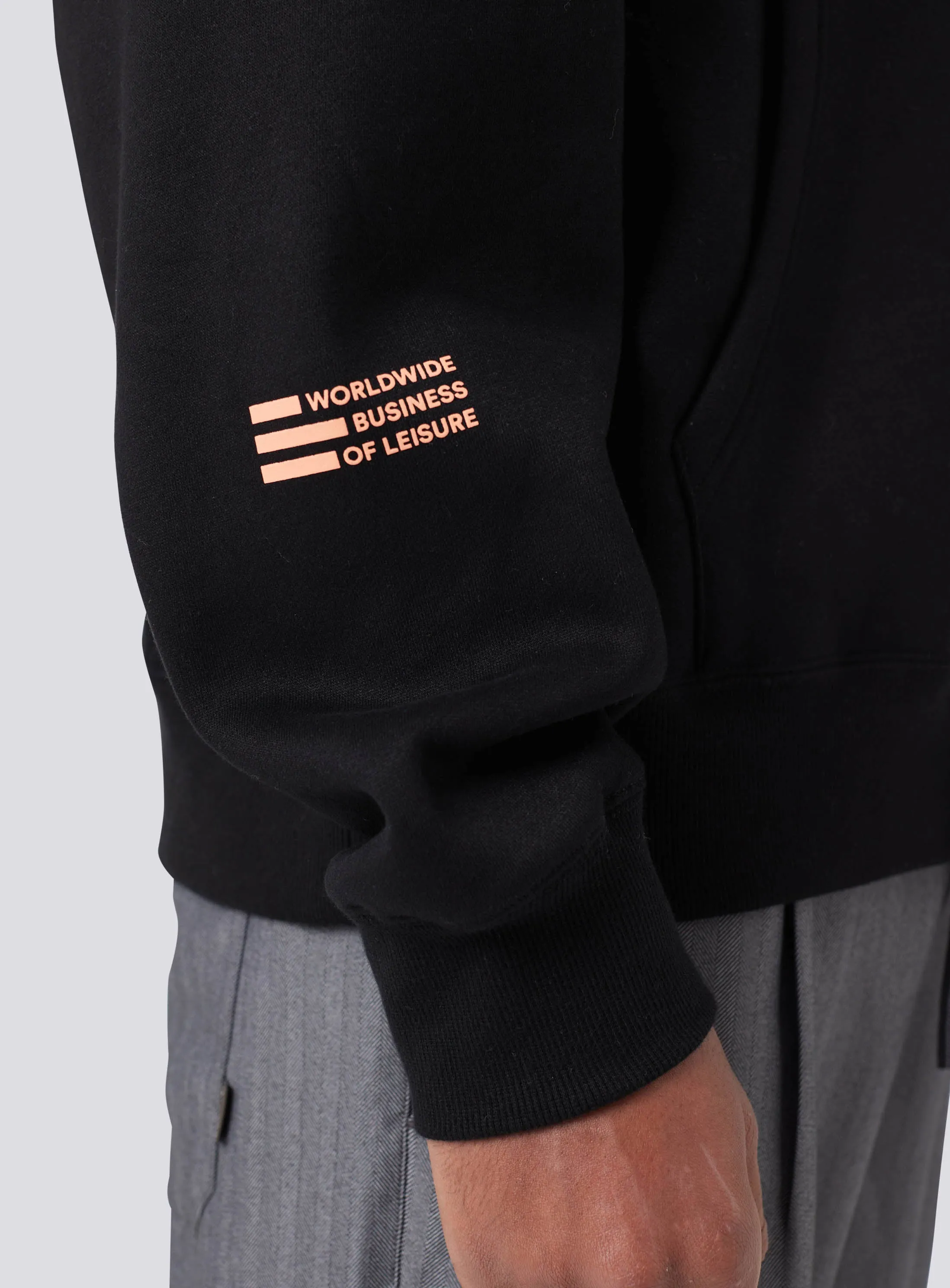 PC Zip Hood Black sold by Barney Cools product image thumbnail 4