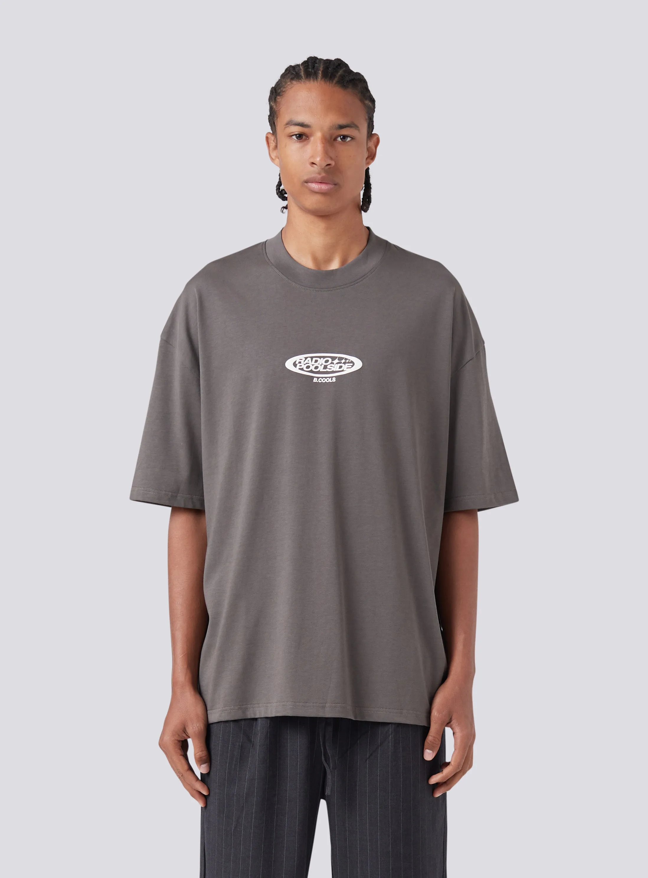 Radio Tee Washed Black sold by Barney Cools product image thumbnail 3
