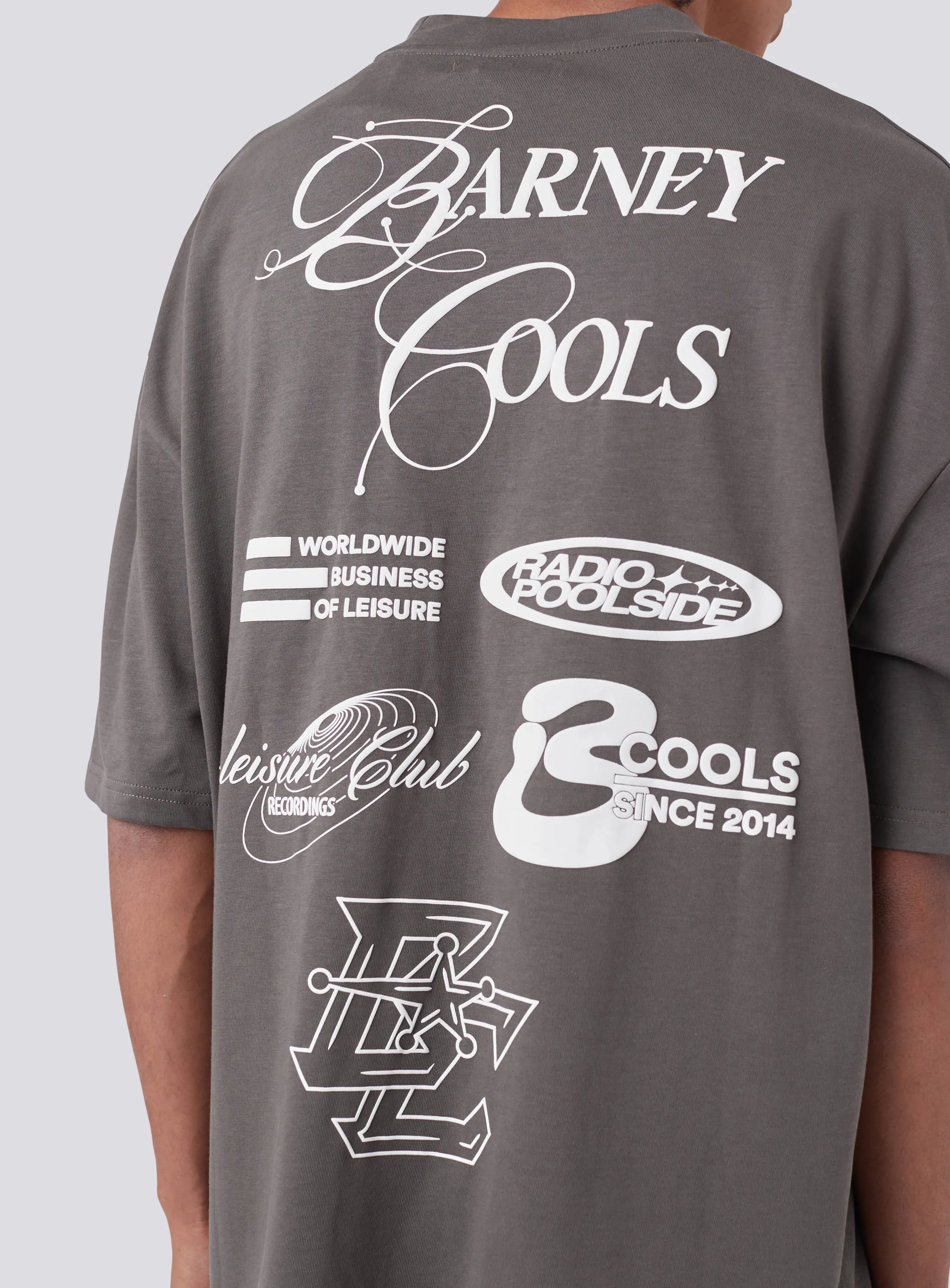 Radio Tee Washed Black sold by Barney Cools product image thumbnail 5