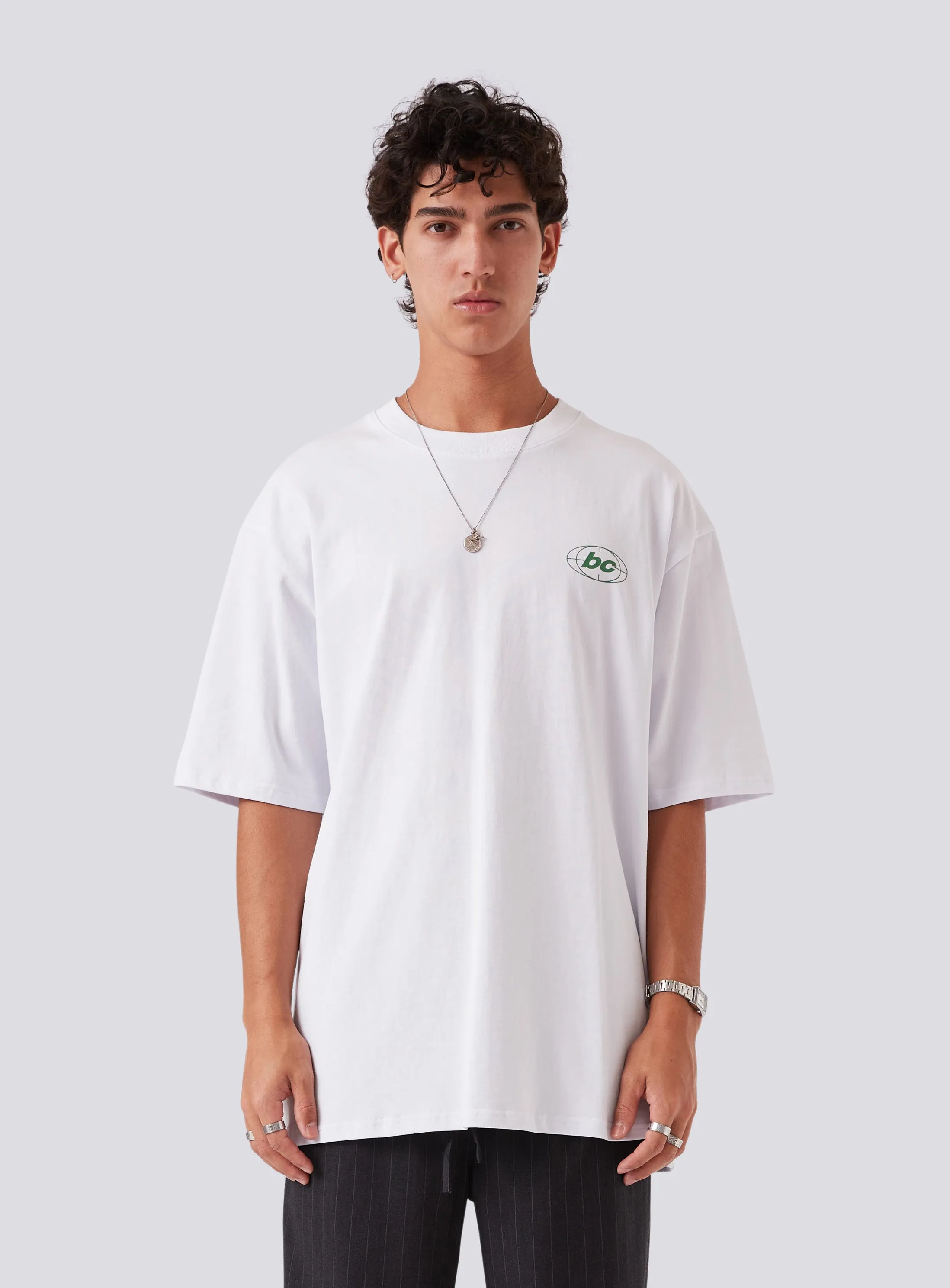 Streetscape Tee White sold by Barney Cools product image thumbnail 2