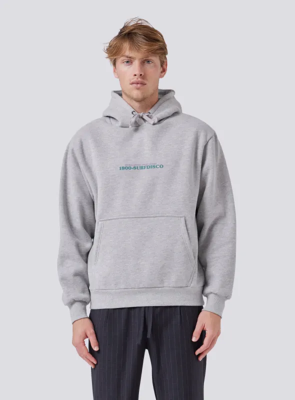 Pizza Hood Grey Melange sold by Barney Cools