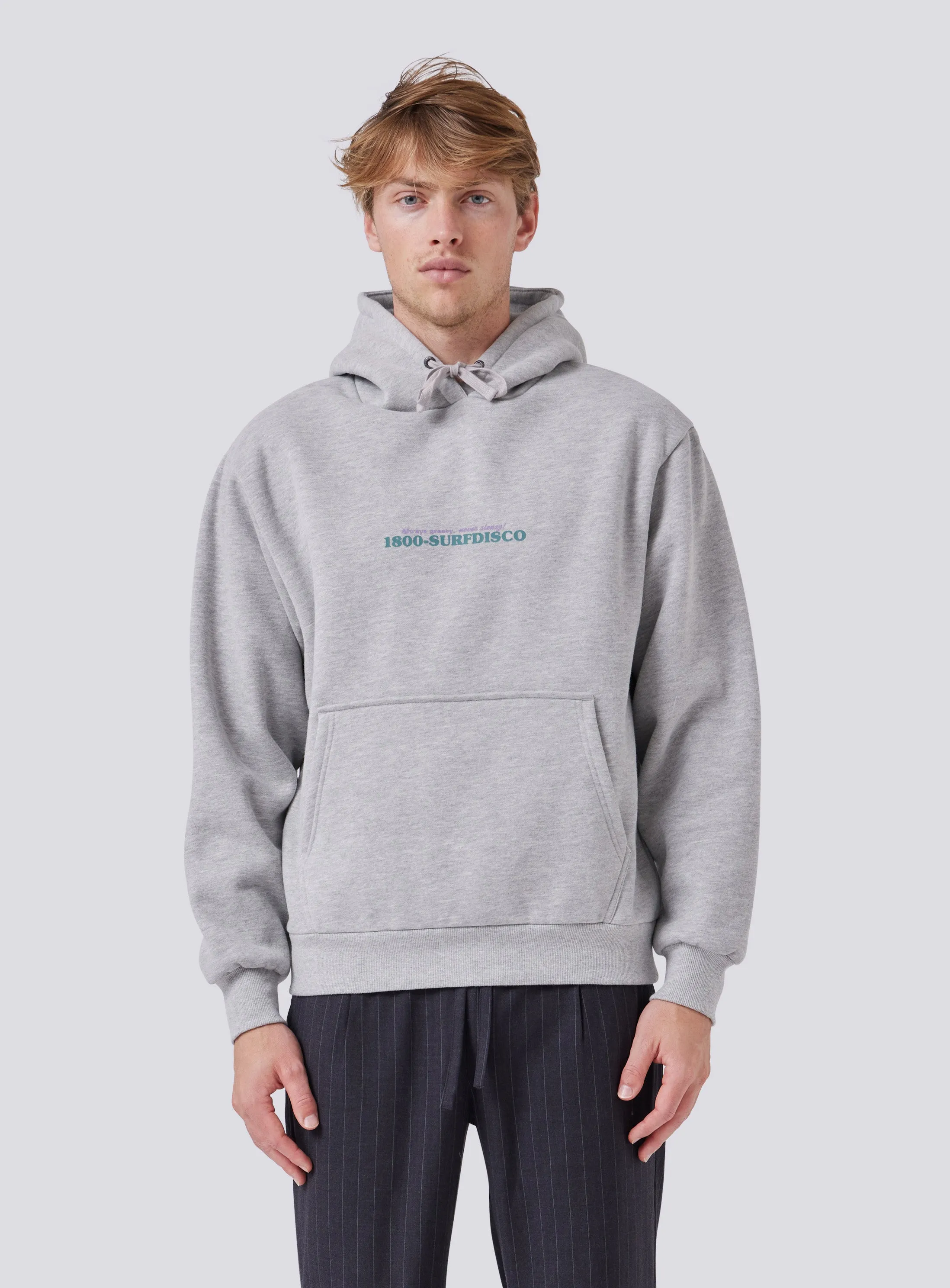 Pizza Hood Grey Melange sold by Barney Cools