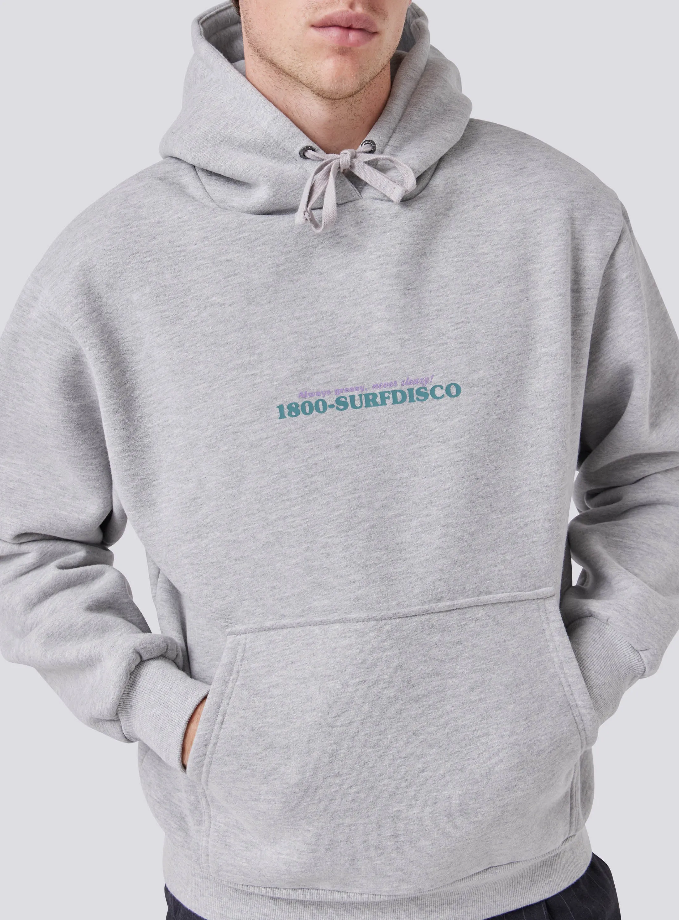 Pizza Hood Grey Melange sold by Barney Cools product image thumbnail 3