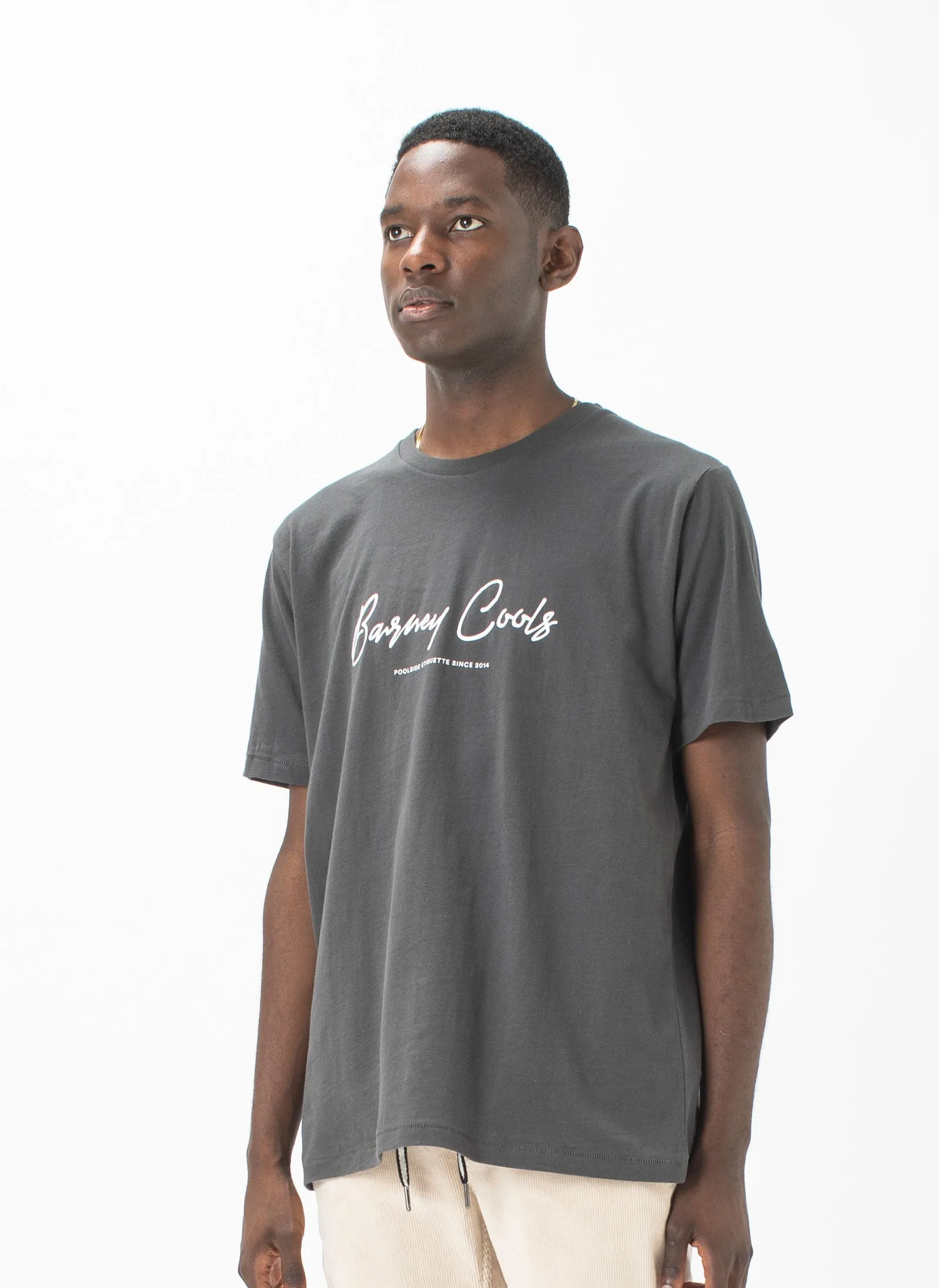 Barney Cools Script Tee Pigment Black sold by Barney Cools product image thumbnail 3