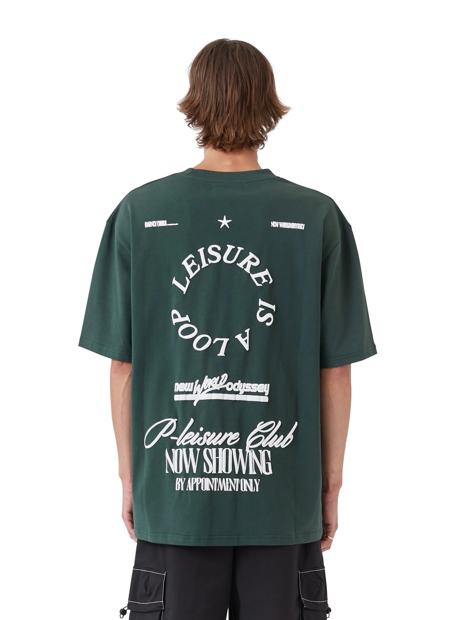 Loop Tee Forest sold by Barney Cools product image thumbnail 3