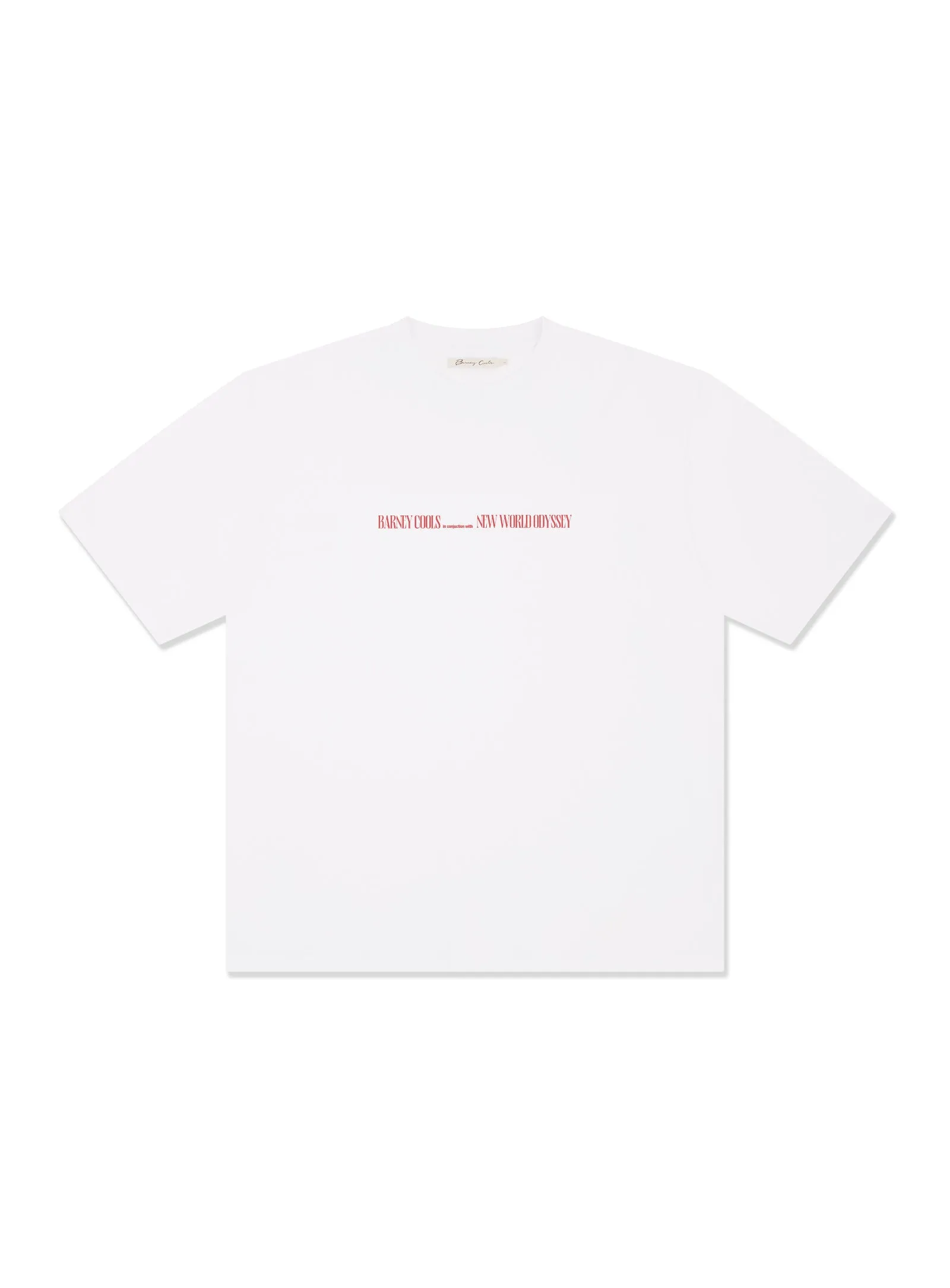 Loop Tee White sold by Barney Cools product image thumbnail 4