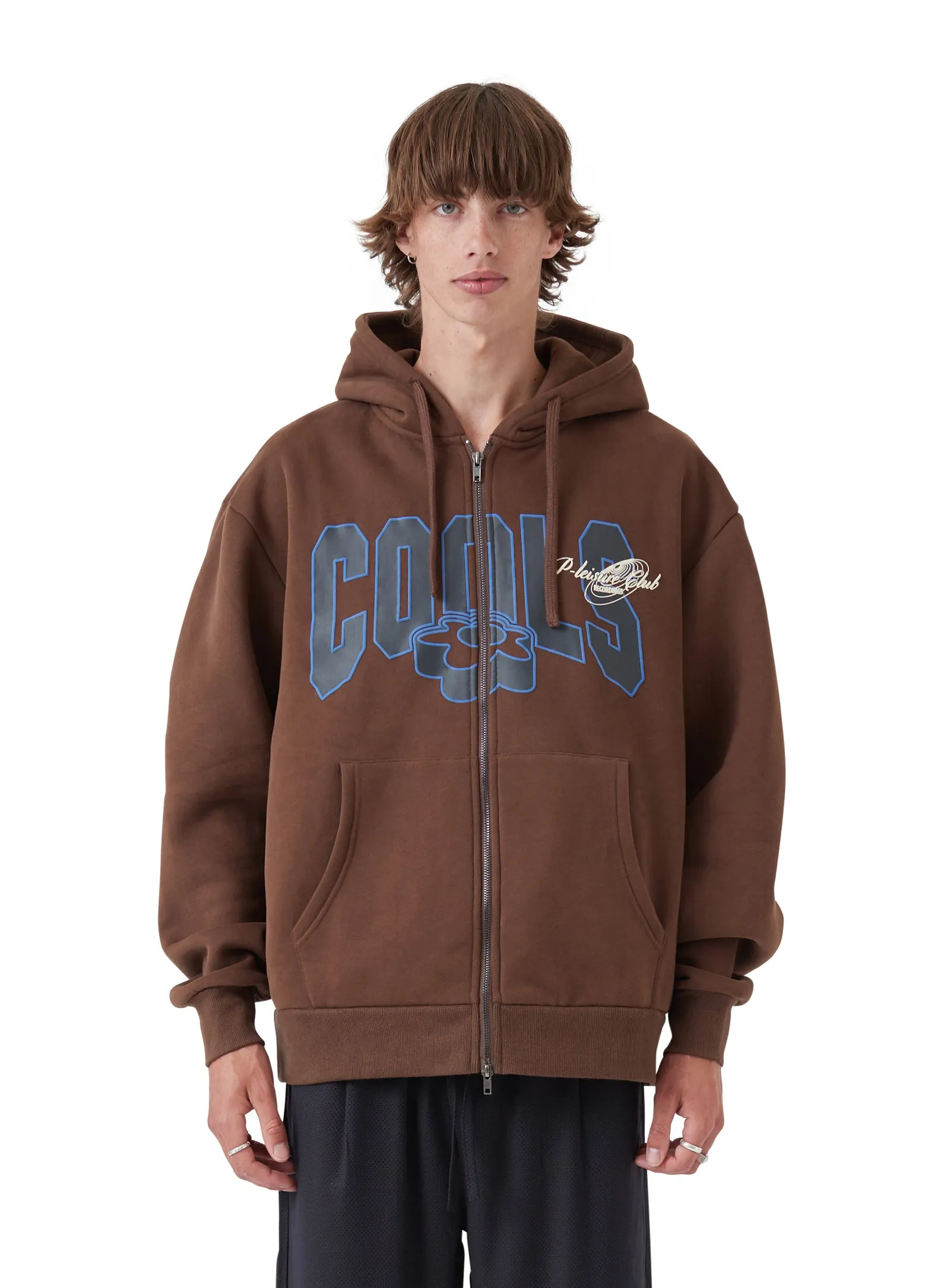 College Zip Hood Coffee sold by Barney Cools product image thumbnail 2