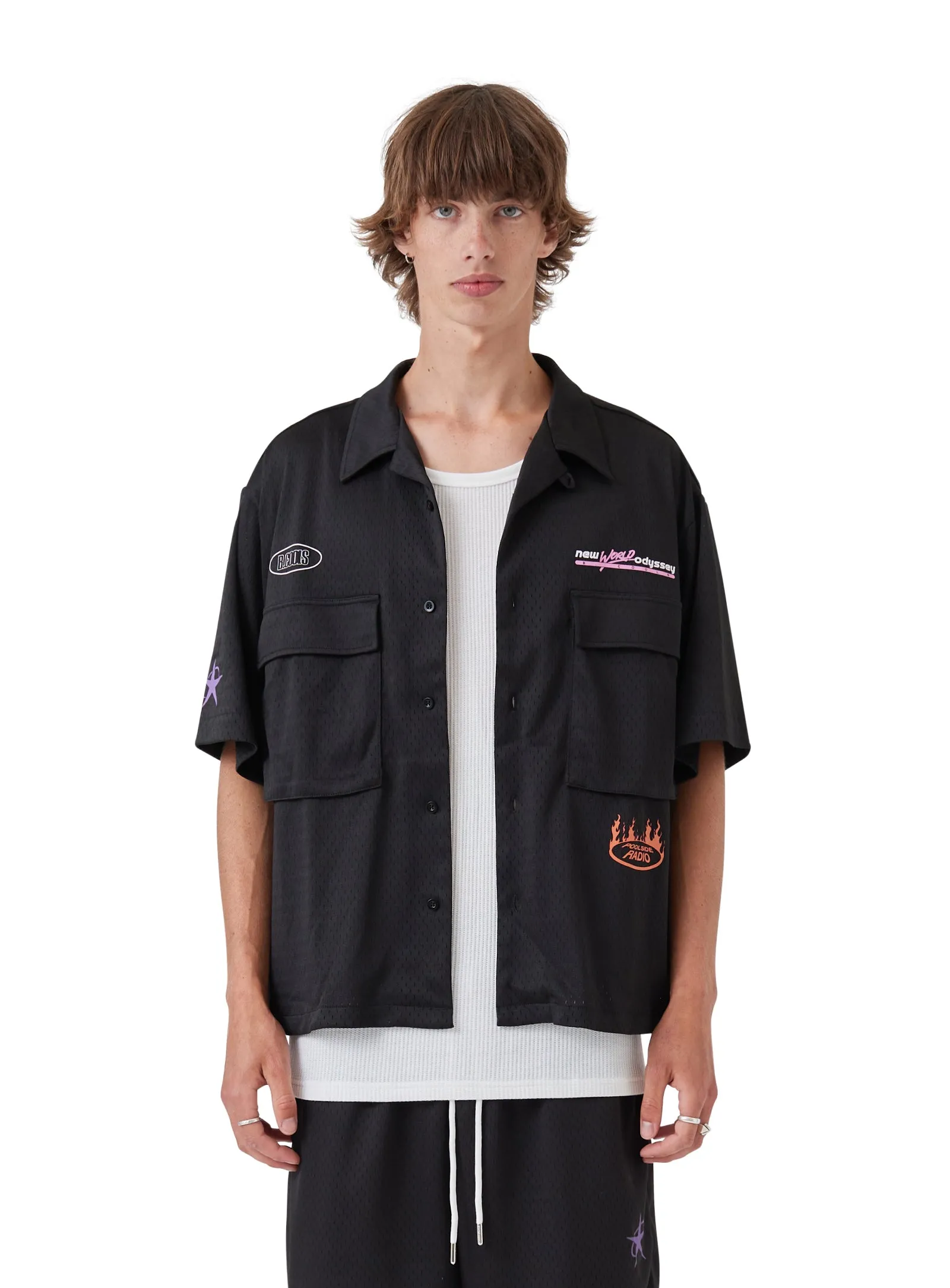 NWO Shirt Black sold by Barney Cools product image thumbnail 2