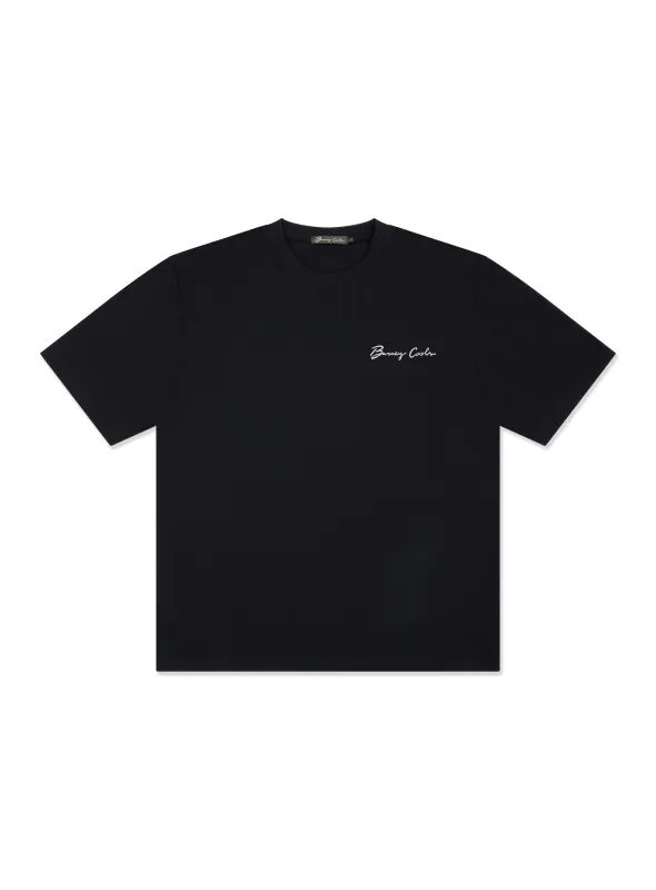 Logo Tee Black sold by Barney Cools