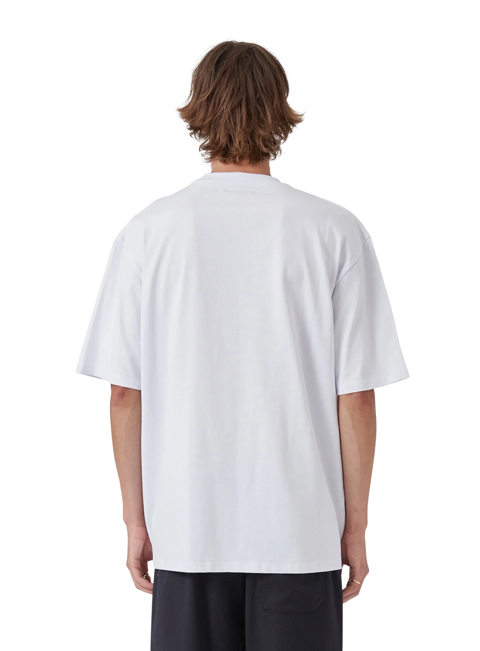Logo Tee White sold by Barney Cools product image thumbnail 5