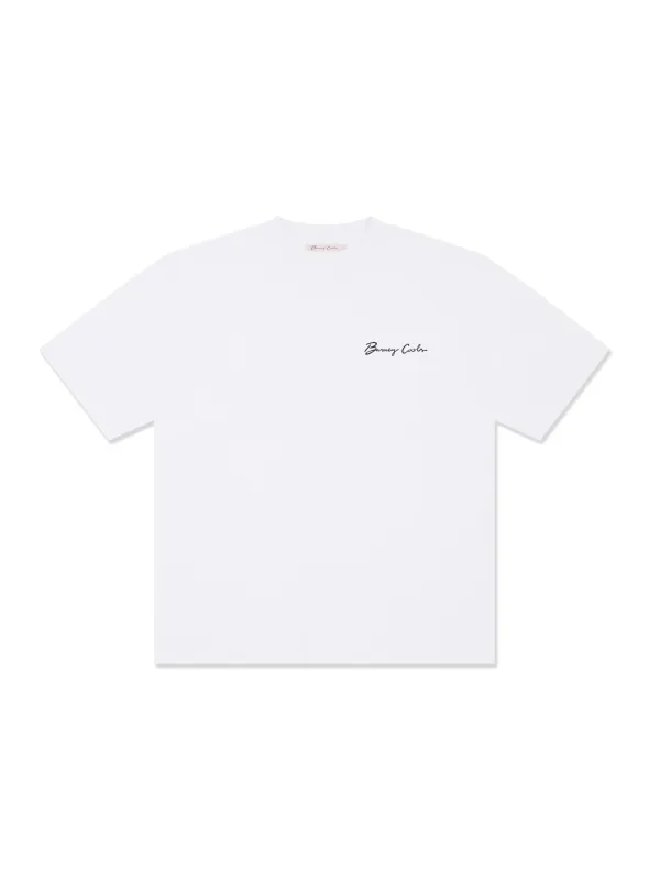 Logo Tee White sold by Barney Cools